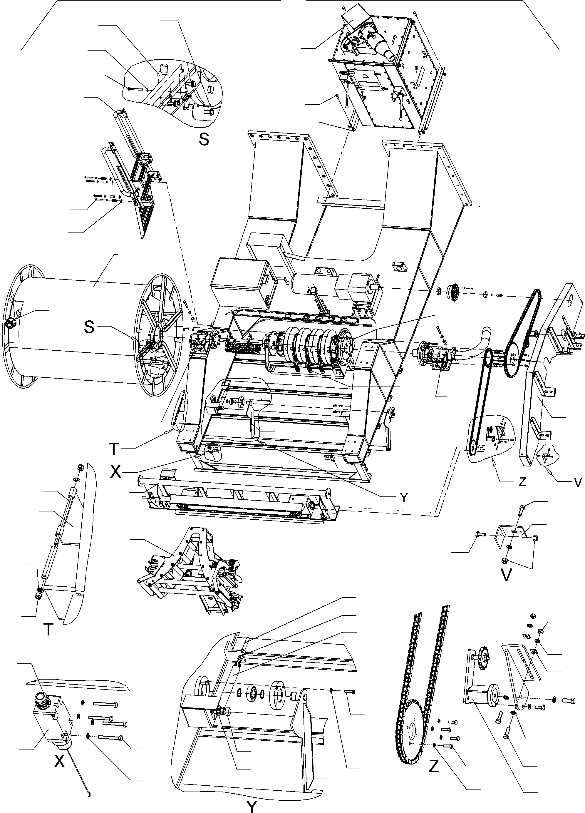 Connection box assy. 963 249 40 KOMATSU