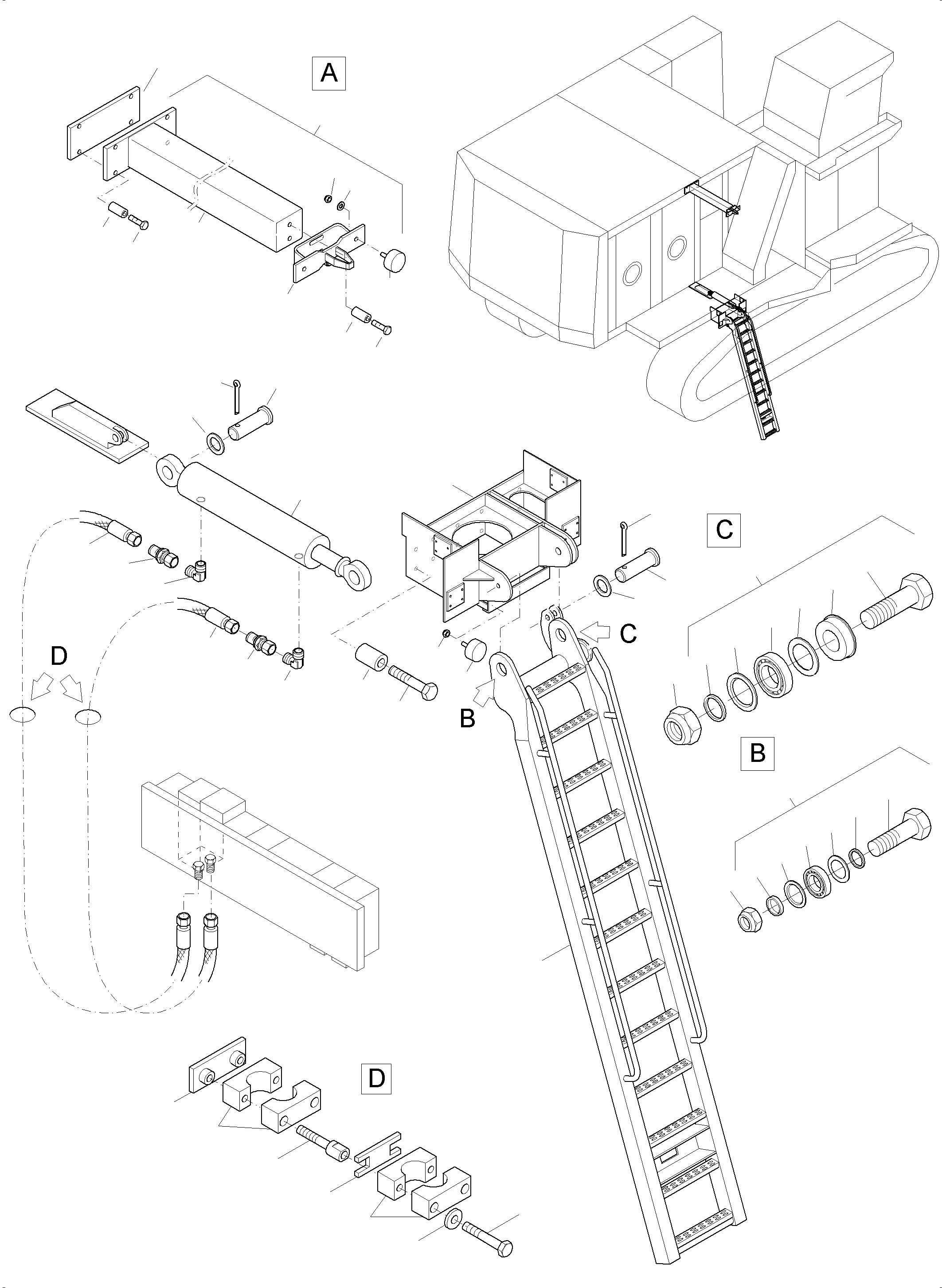 Steps 969 641 40 KOMATSU