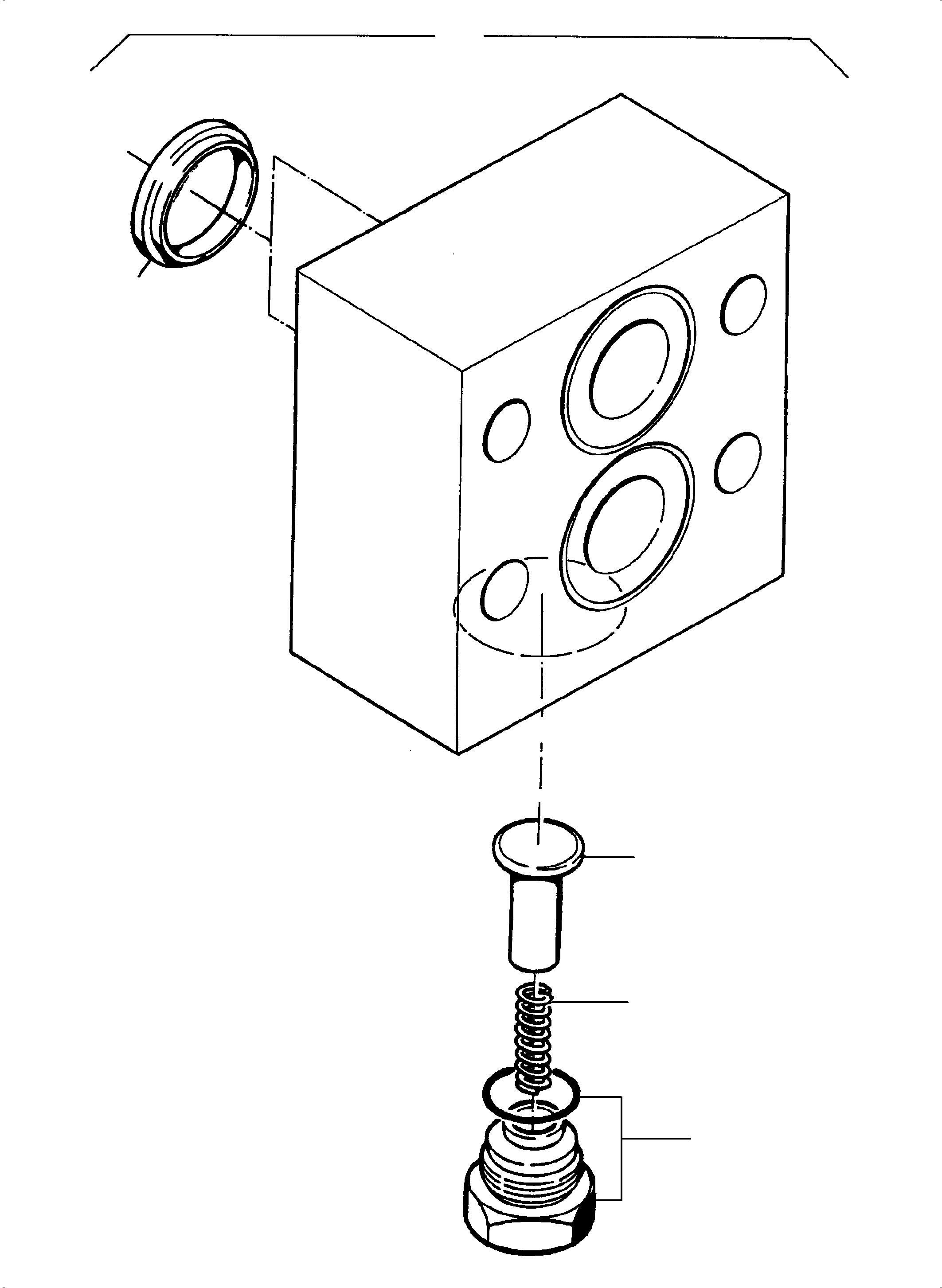 Plug with o-ring 798 426 73 KOMATSU