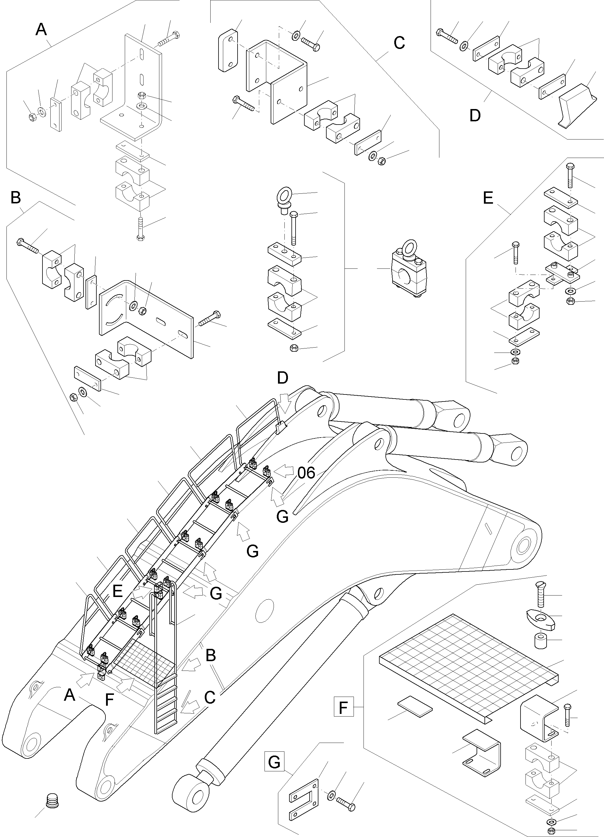 Пластина 864 810 40 KOMATSU