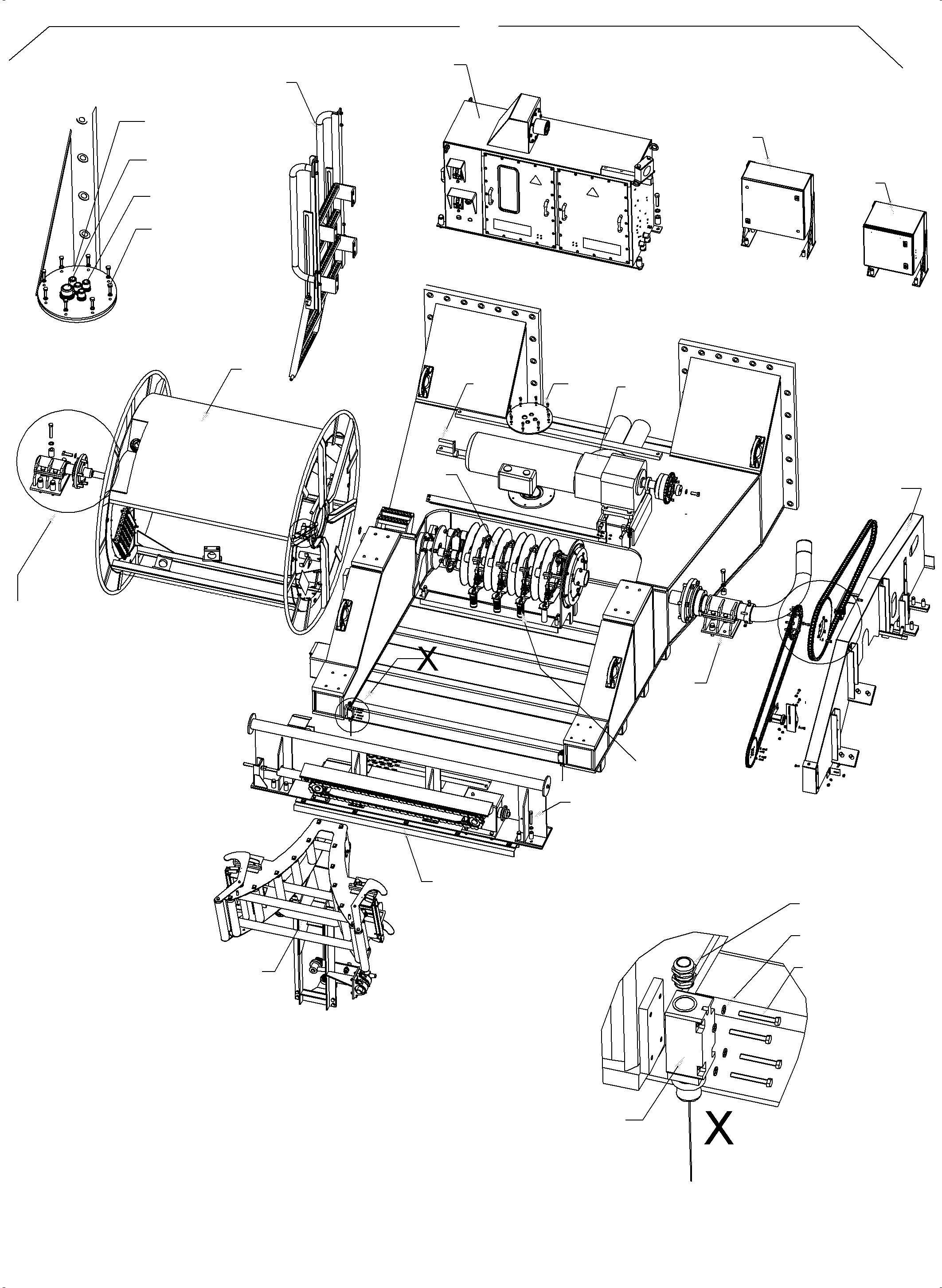 Beam assy. 971 191 40 KOMATSU