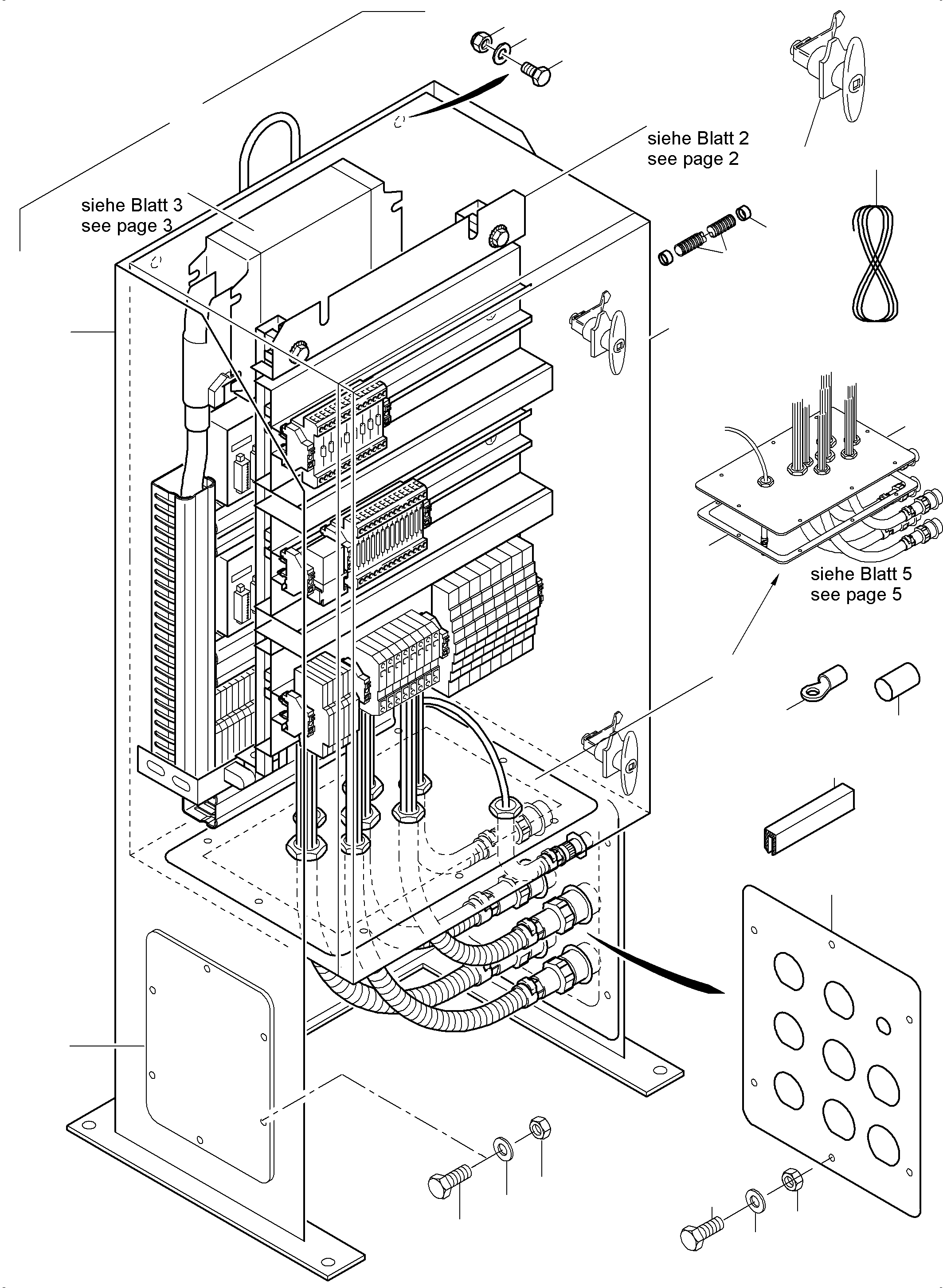 Door assy. 979 203 40 KOMATSU