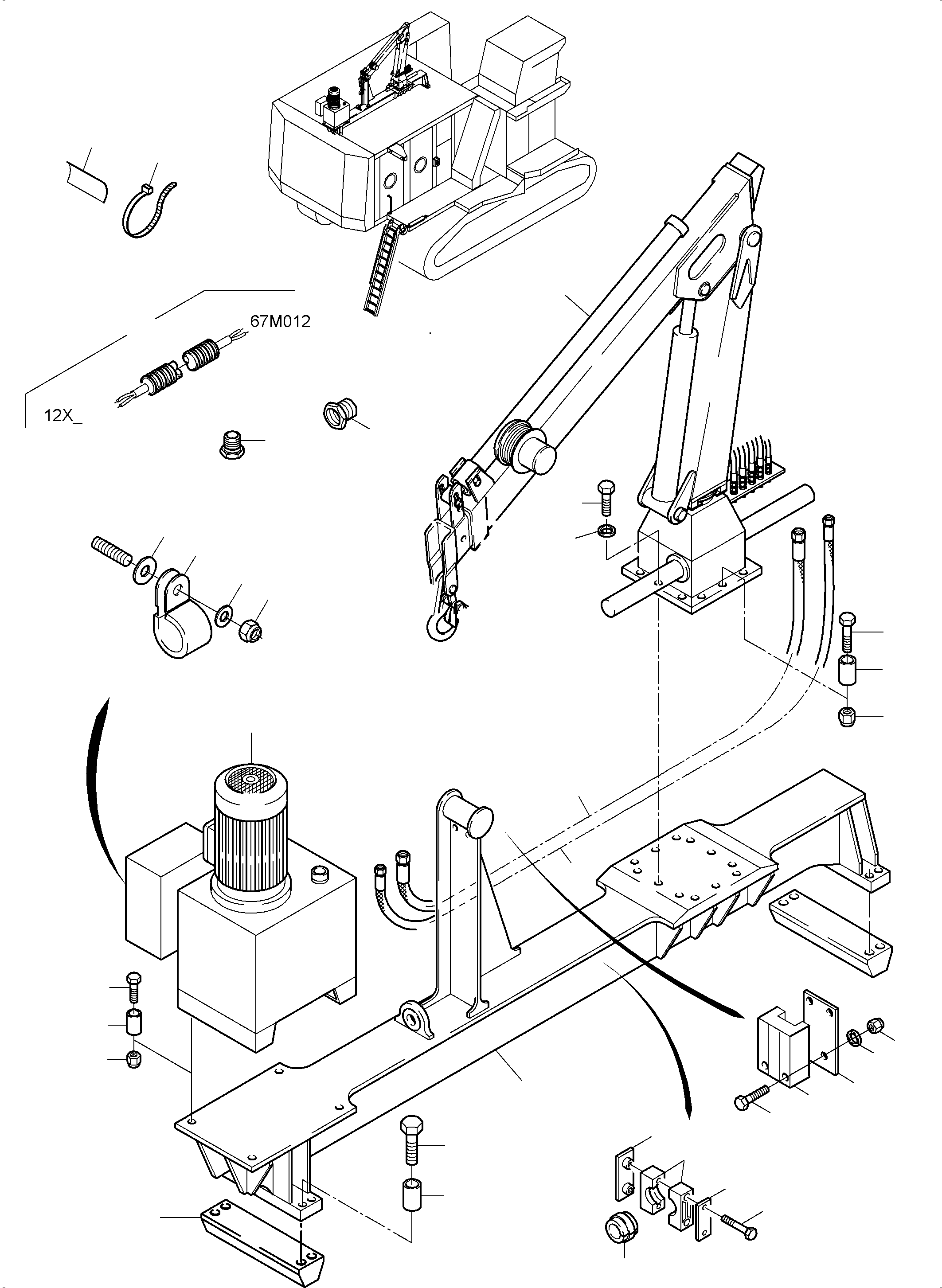 Жгут проводов 971 109 40 KOMATSU