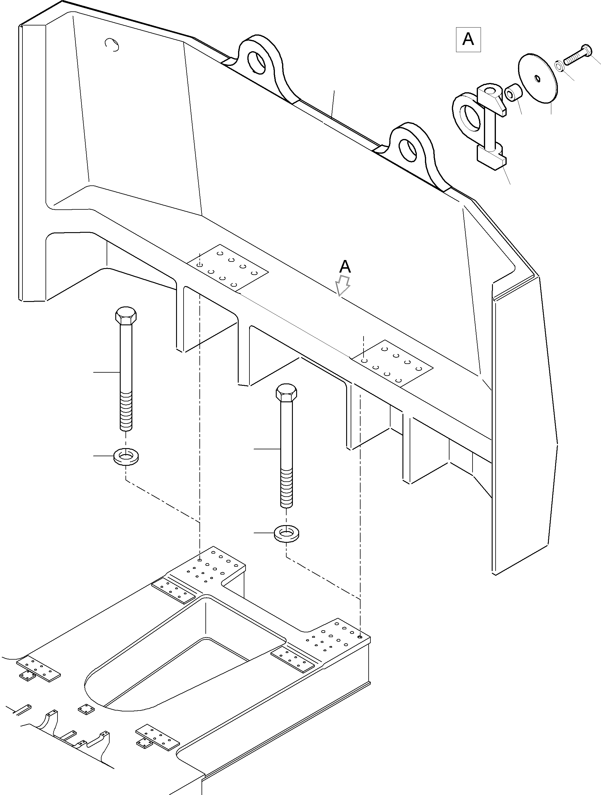 Load ring 932 940 40 KOMATSU