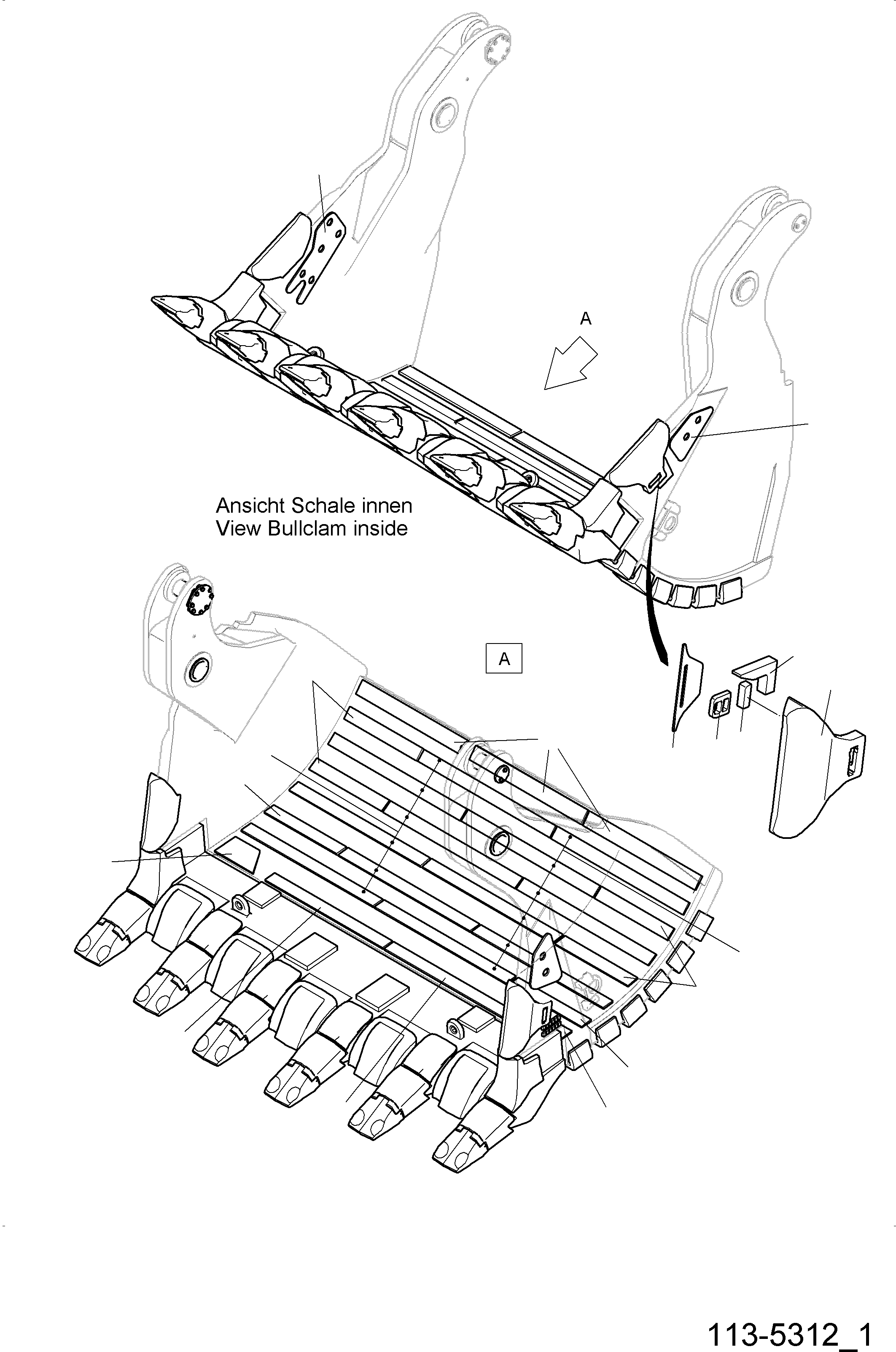 Износостойкая пластина 979 766 40 KOMATSU