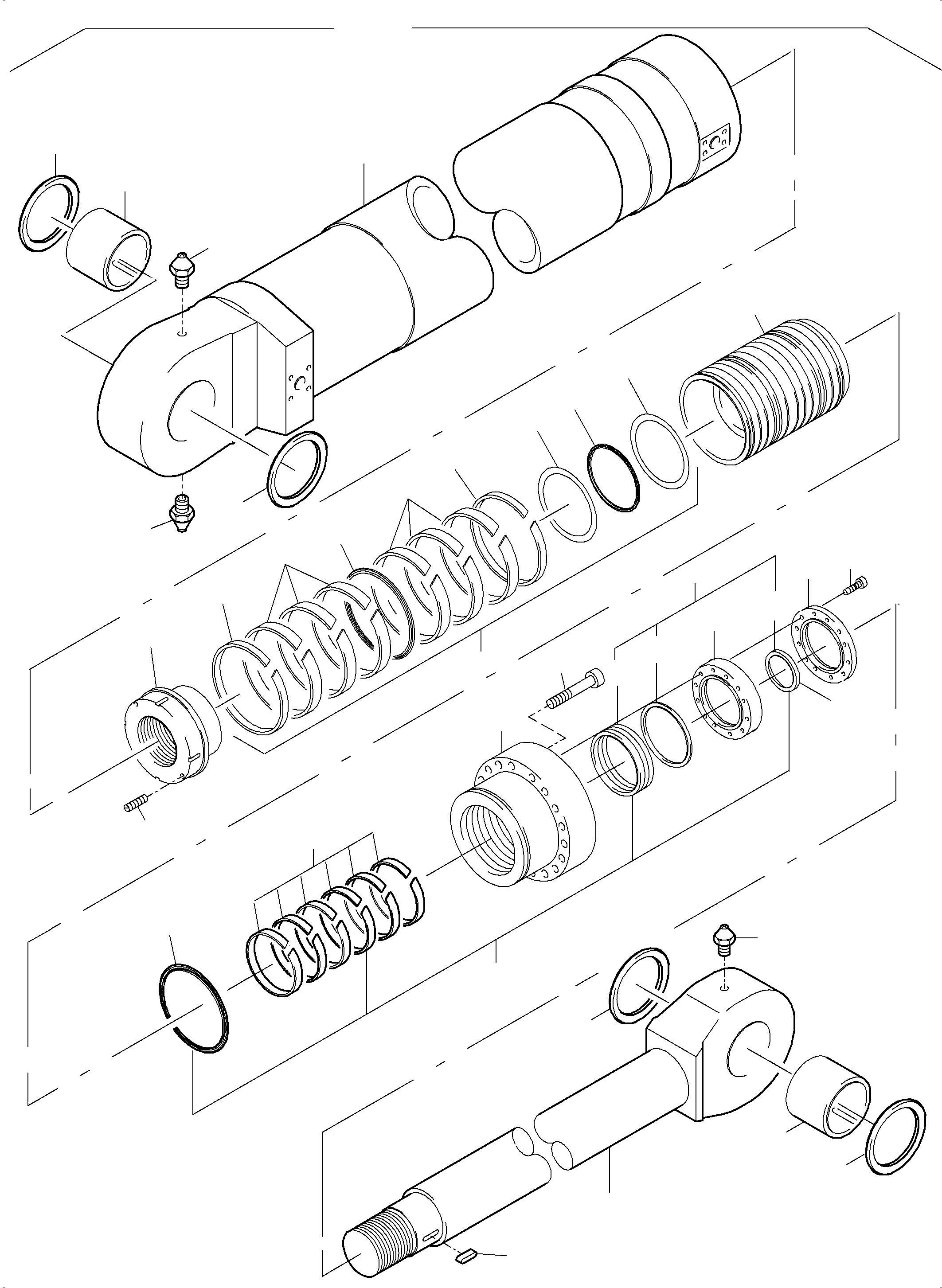 Sealing flange 976 906 40 KOMATSU