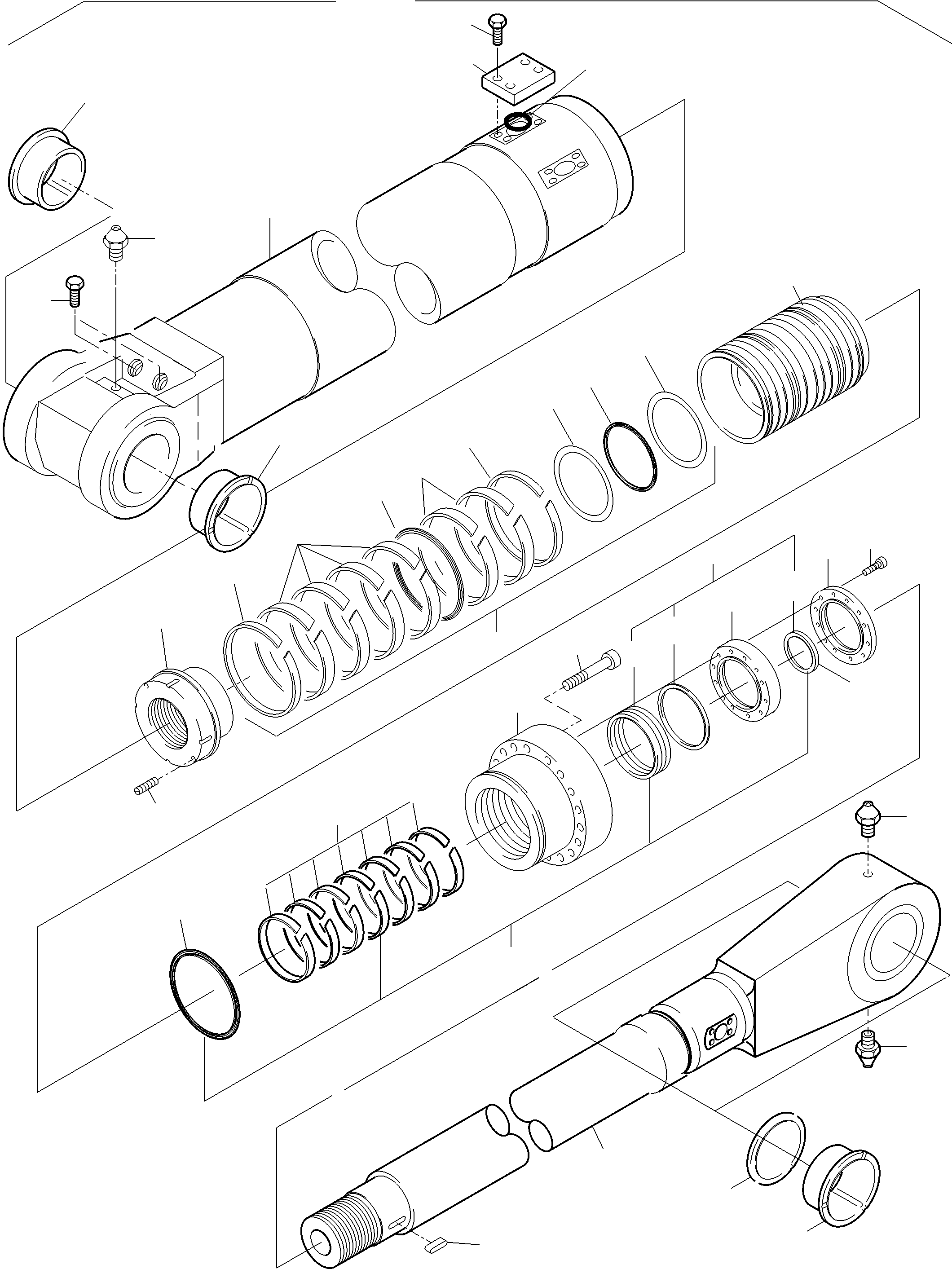 Sealing flange 976 902 40 KOMATSU