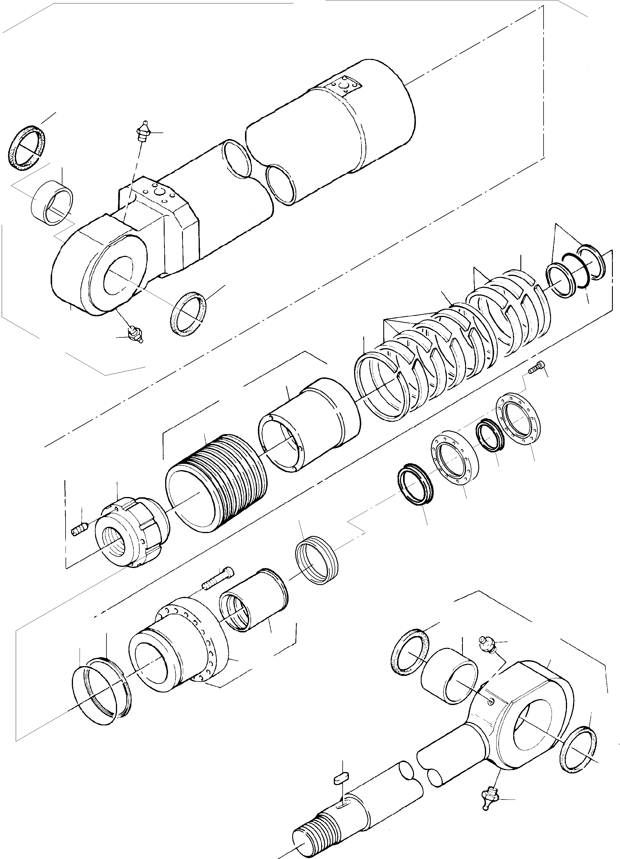 Cylinder head assy. 992 133 40 KOMATSU