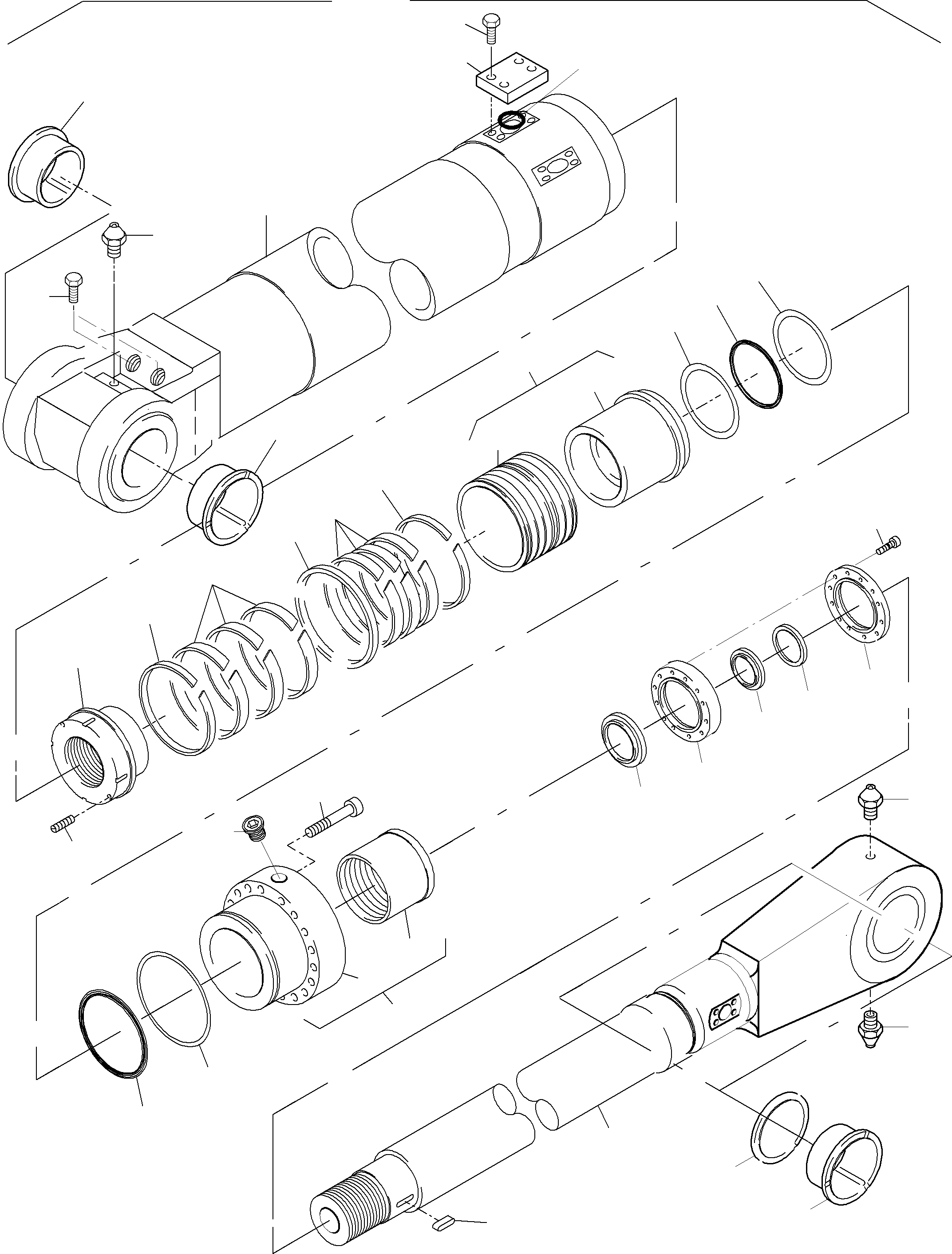 Bearing bush 970 669 40 KOMATSU