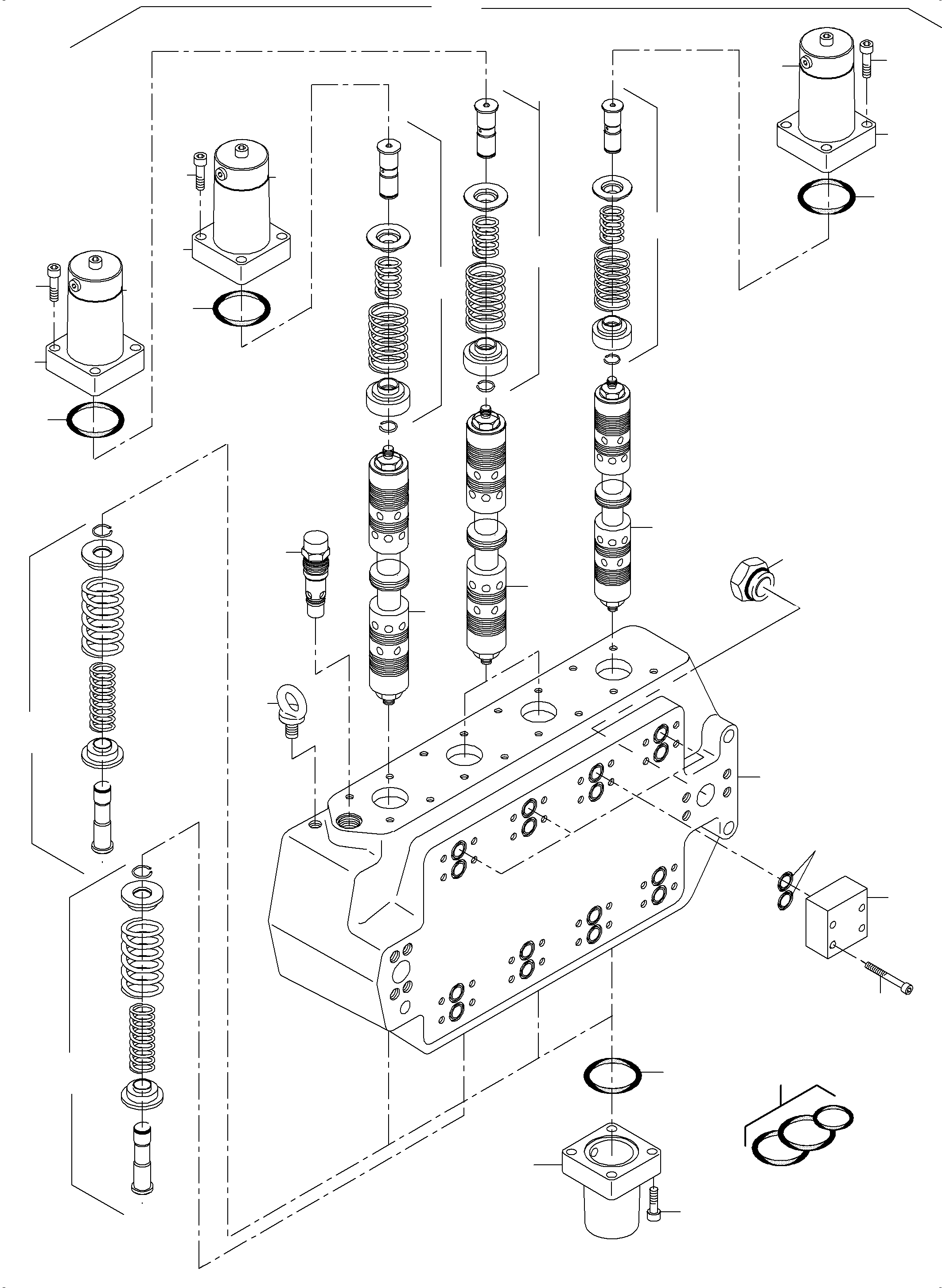 Уплотнительное кольцо круглого сечения 999 077 40 KOMATSU