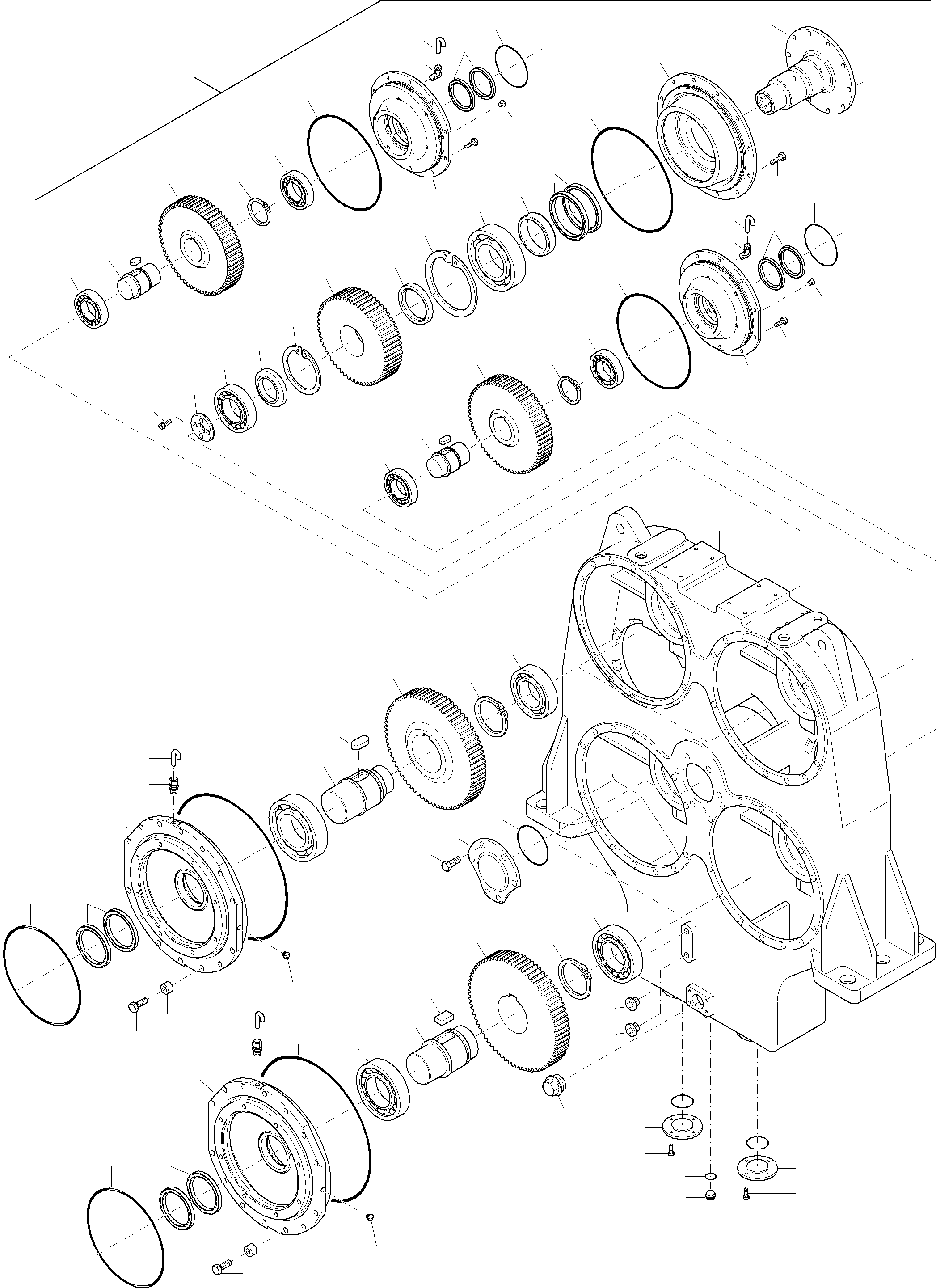 Seal kit consist of pos.320,330,340,350,360,365,370,380,390 813 230 73 KOMATSU
