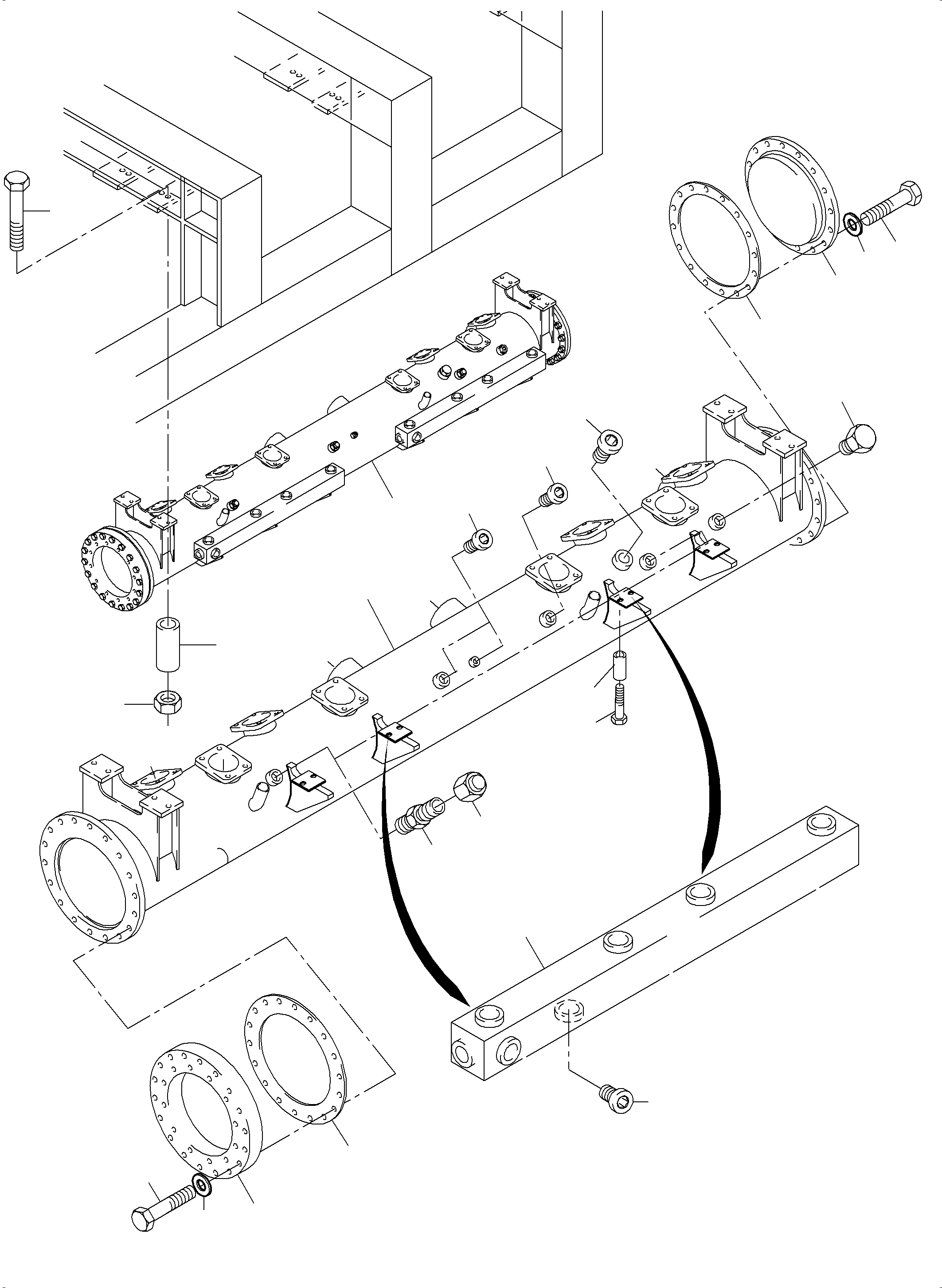 Болт 308 852 99 KOMATSU