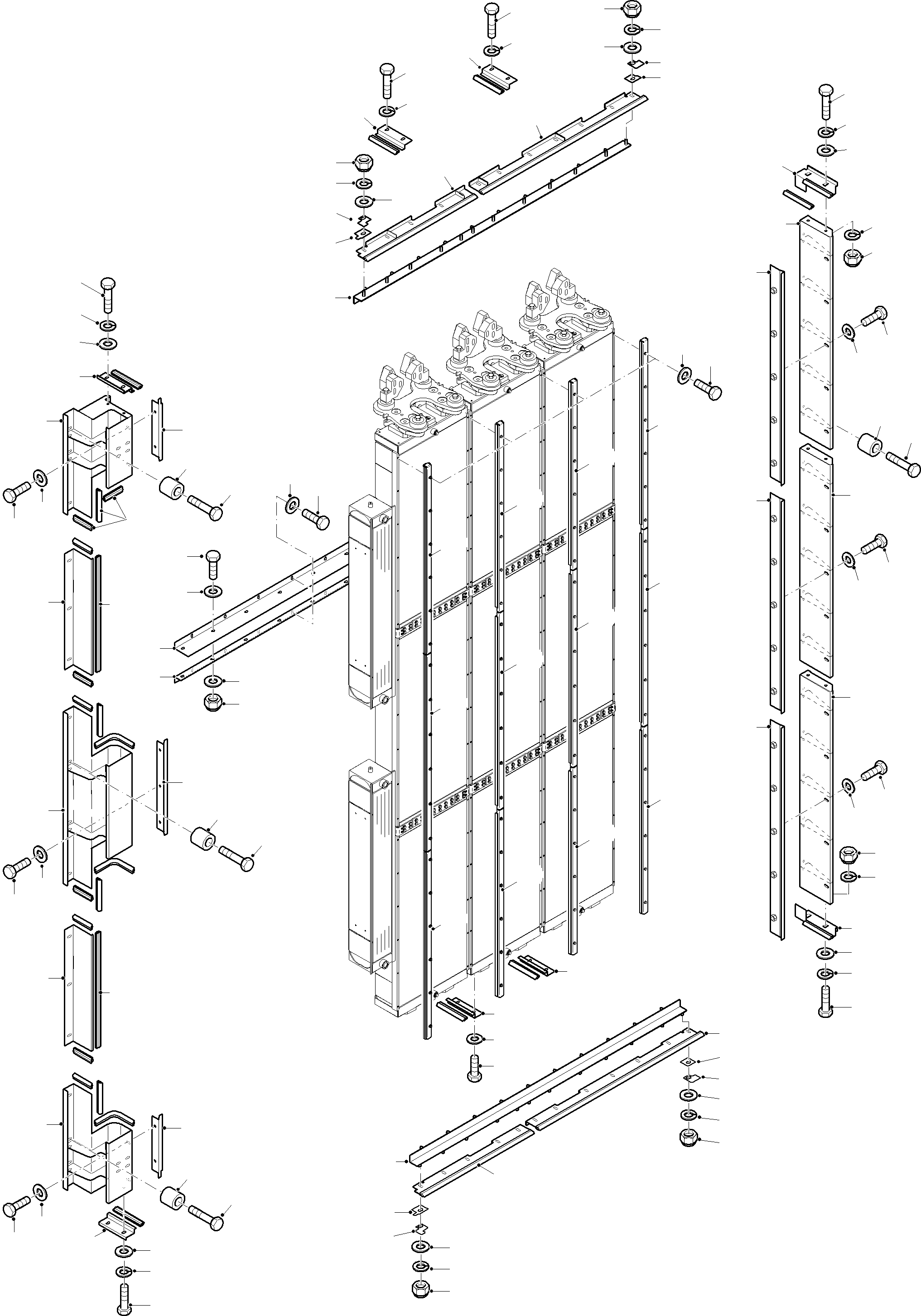 Seal wall 101 080 42 KOMATSU