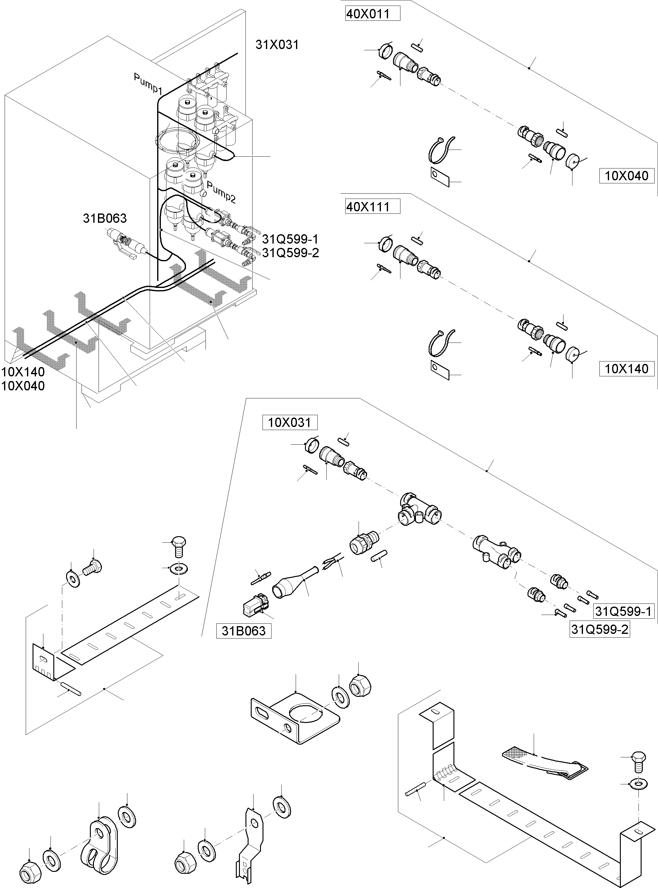 Socket plate 995 371 40 KOMATSU
