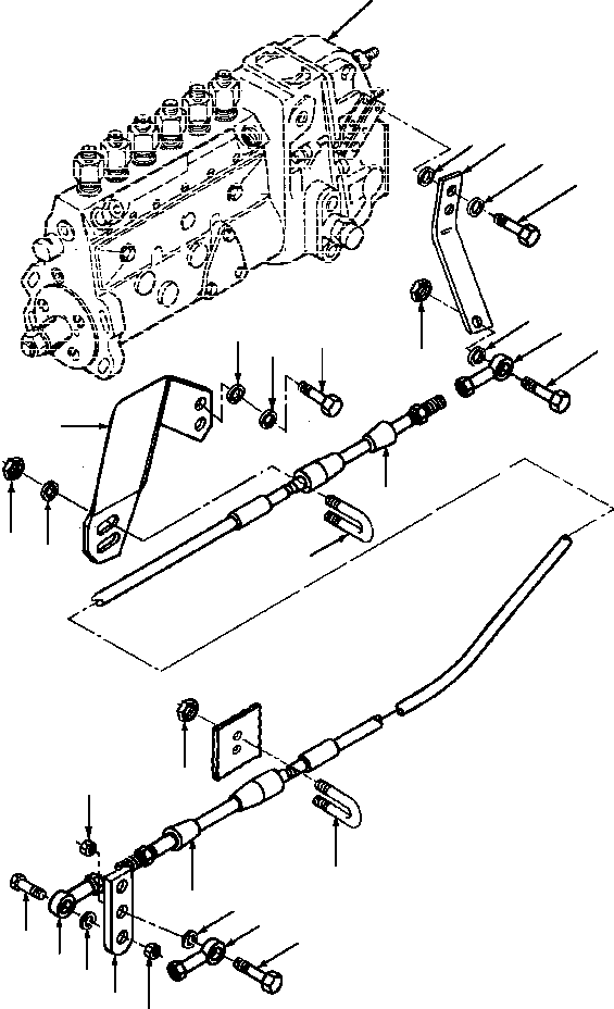 HARNESS, DUAL HP 1434 509 H91 KOMATSU