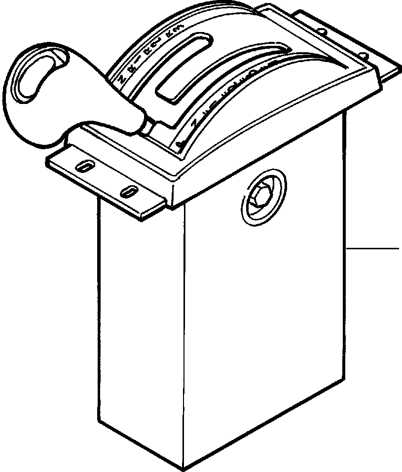 TRANSMISSION SHIFTER 1439 905 H91 KOMATSU