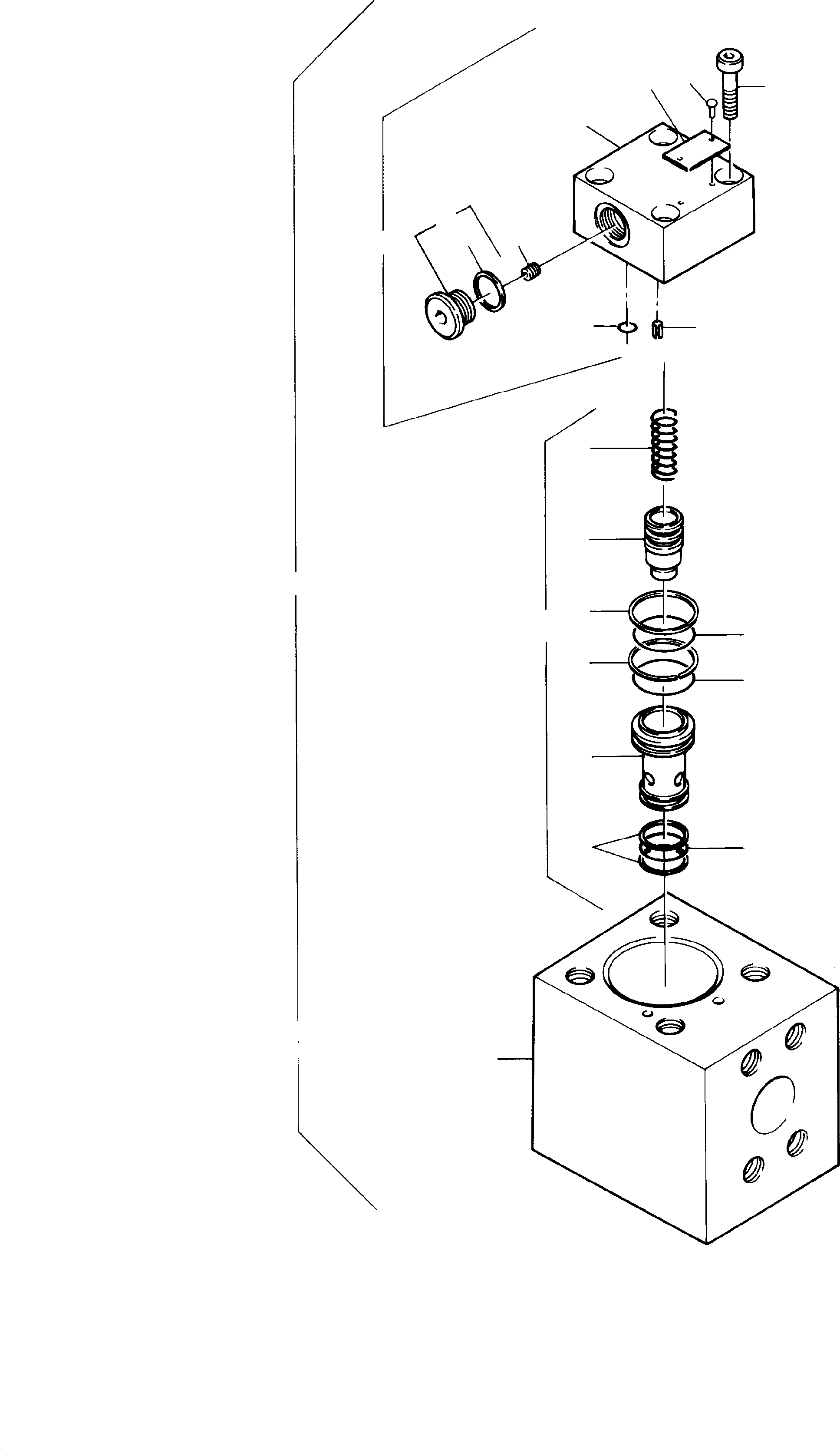 Клапанный блок 902 549 40 KOMATSU