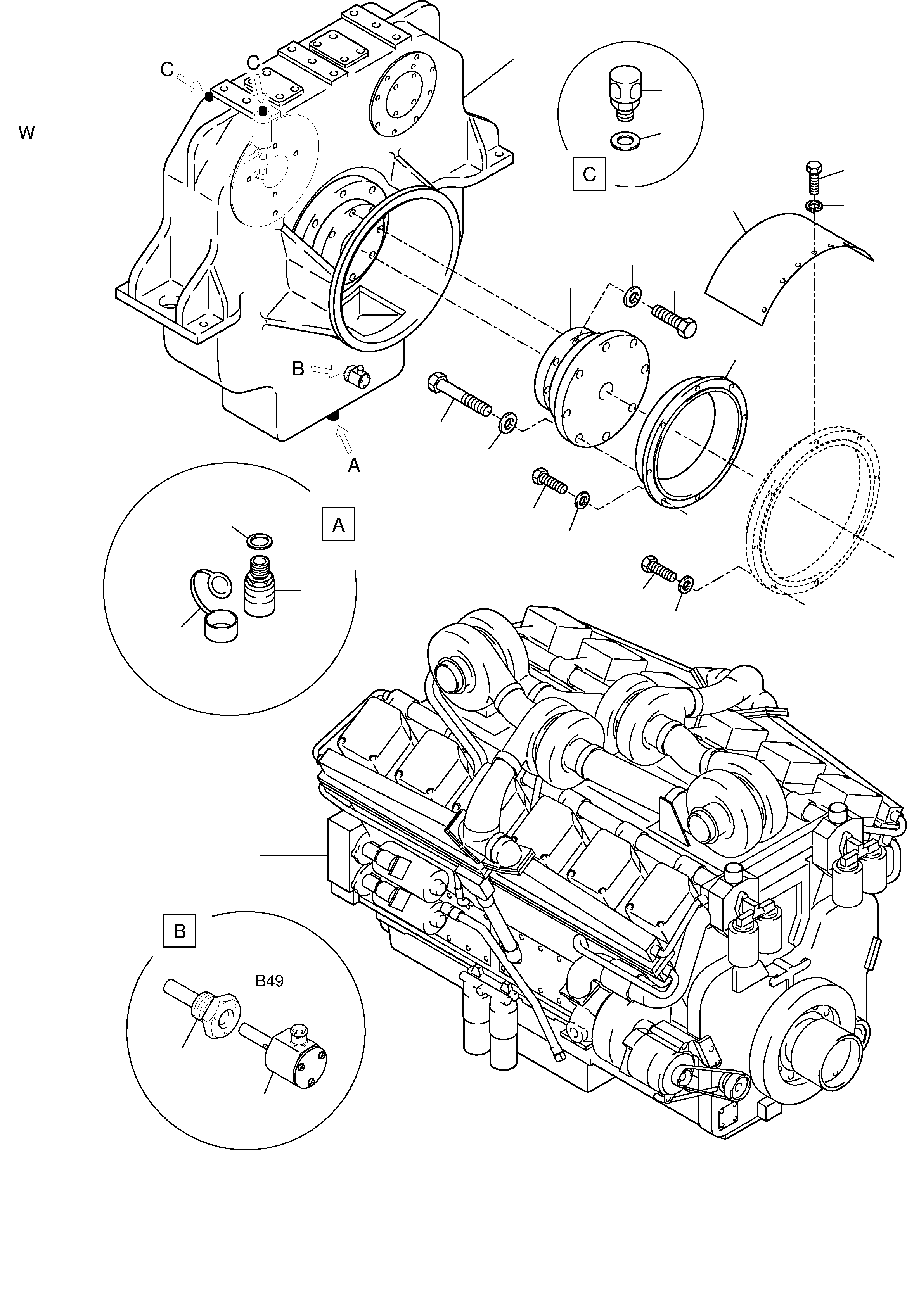 Крышка 660 681 40 KOMATSU