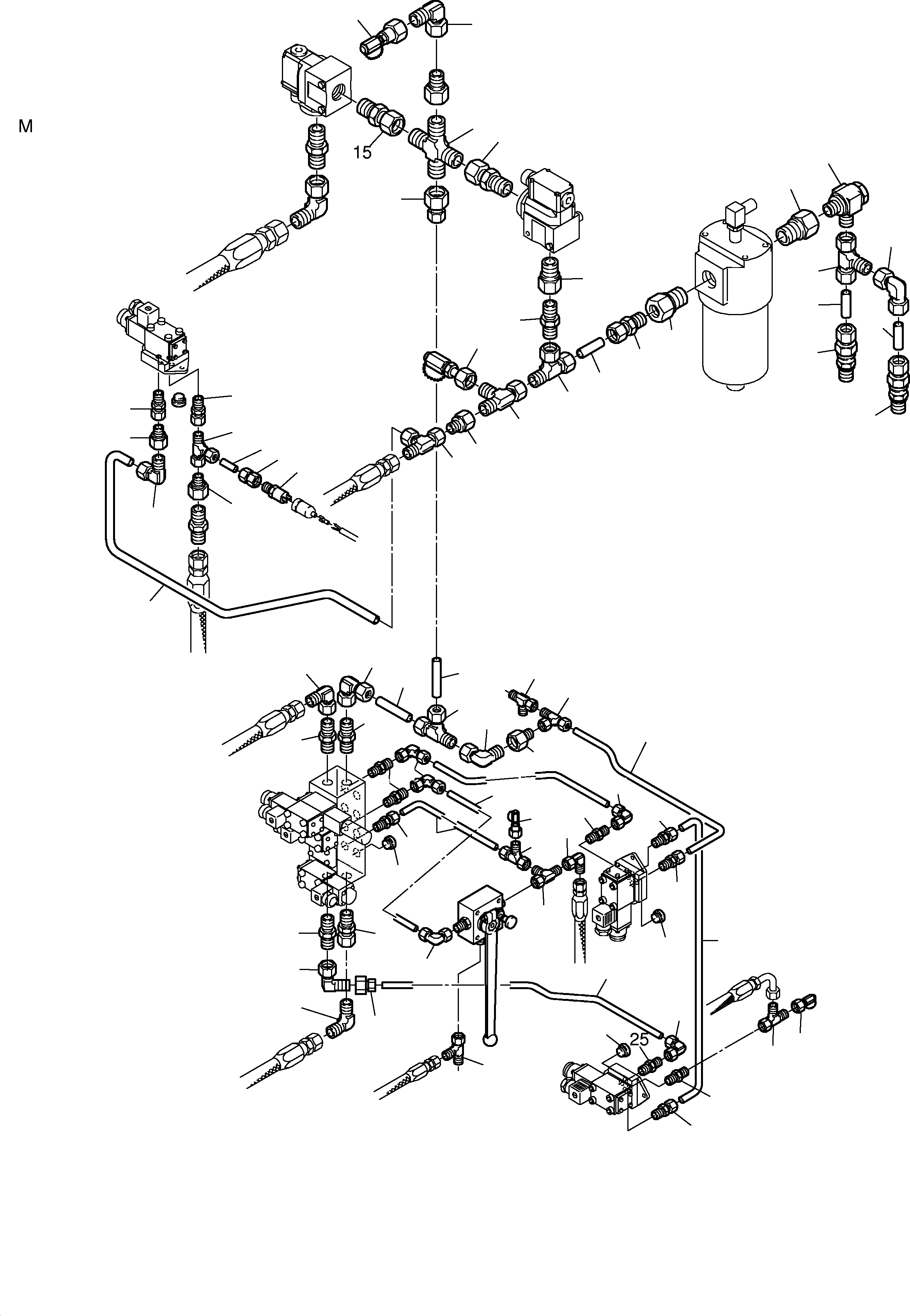 Соединительный штуцер 372 923 99 KOMATSU