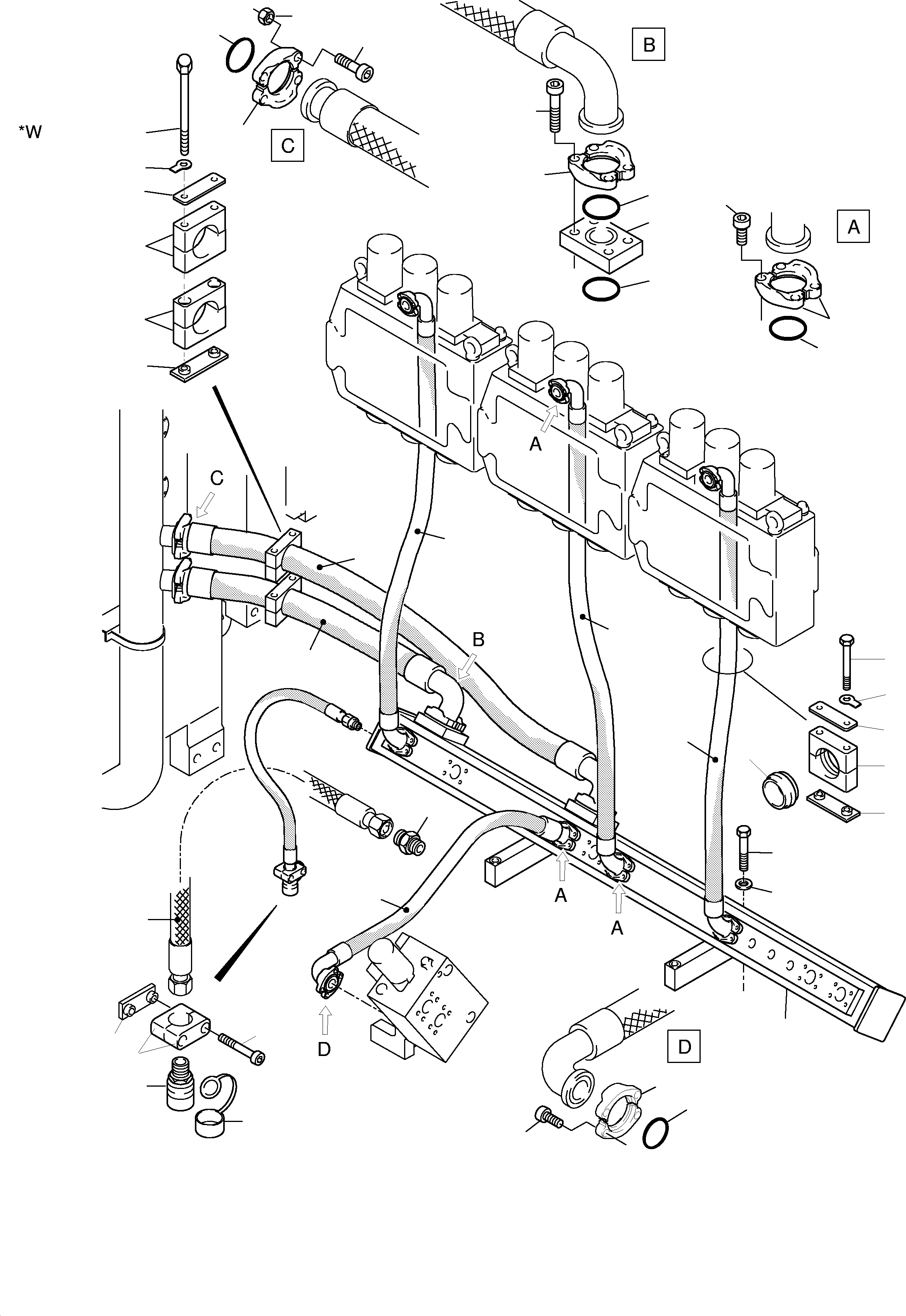 Приварная пластина 533 992 98 KOMATSU