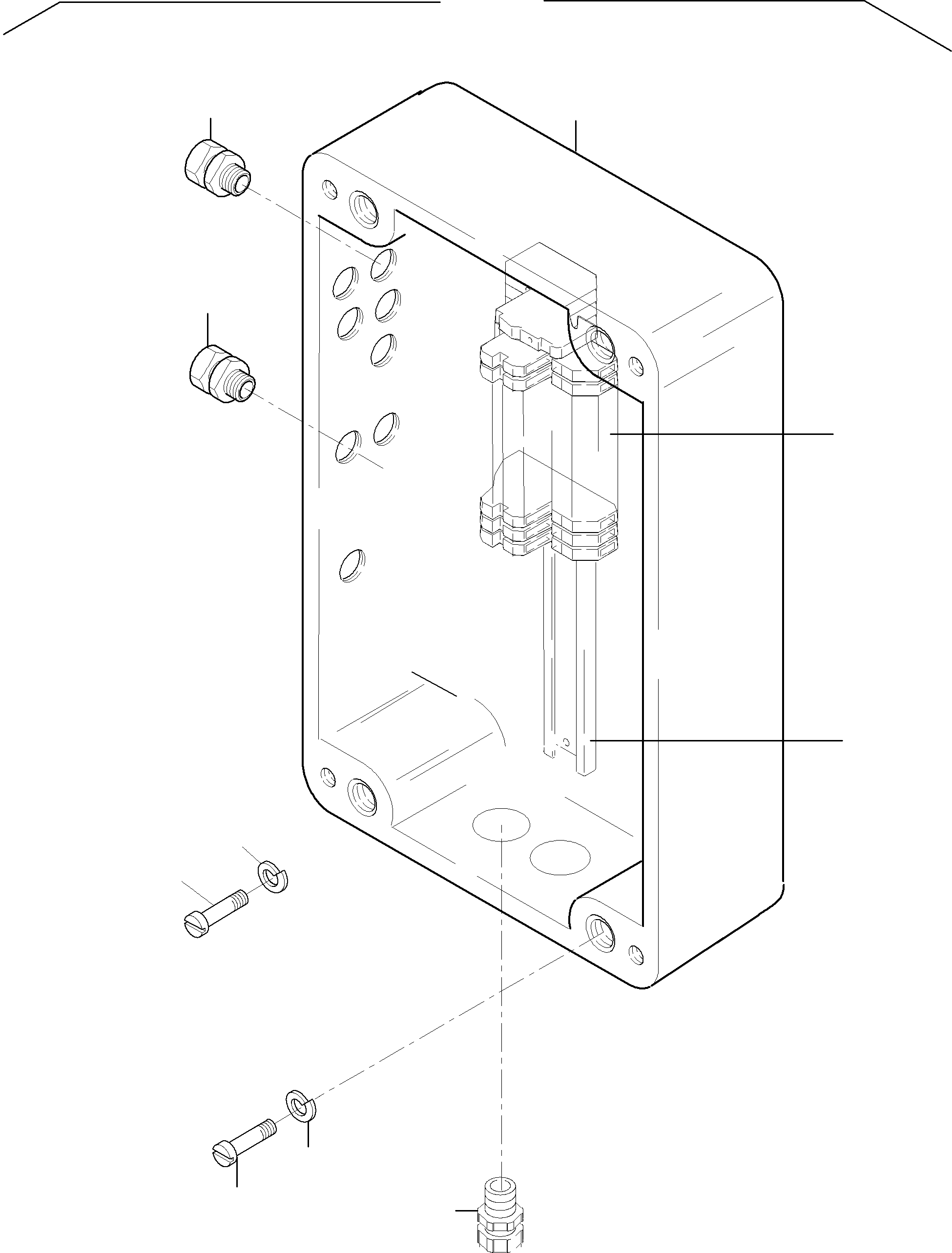 Junction box assy. 795 913 73 KOMATSU