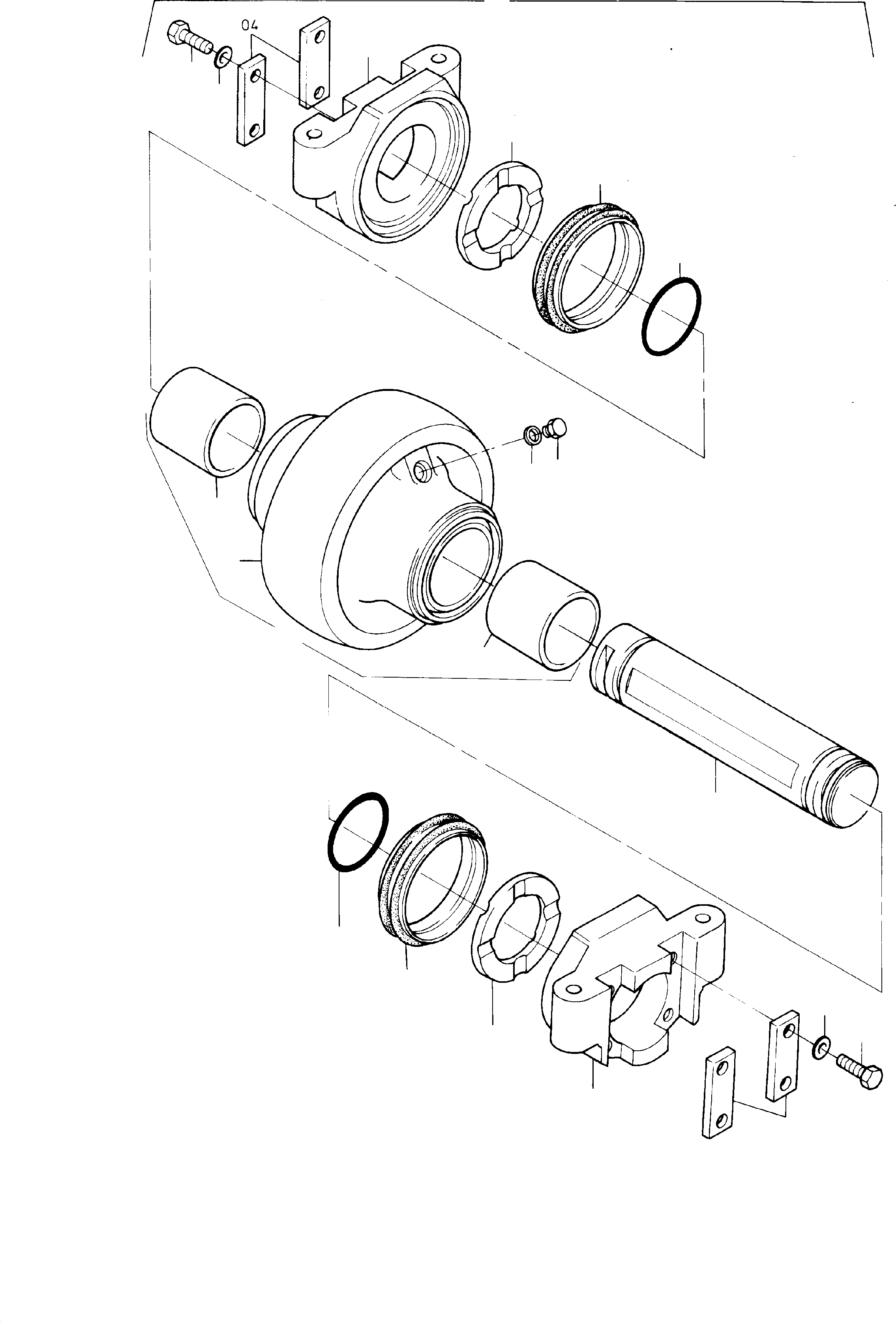 Роликоподшипник 448 976 40 KOMATSU