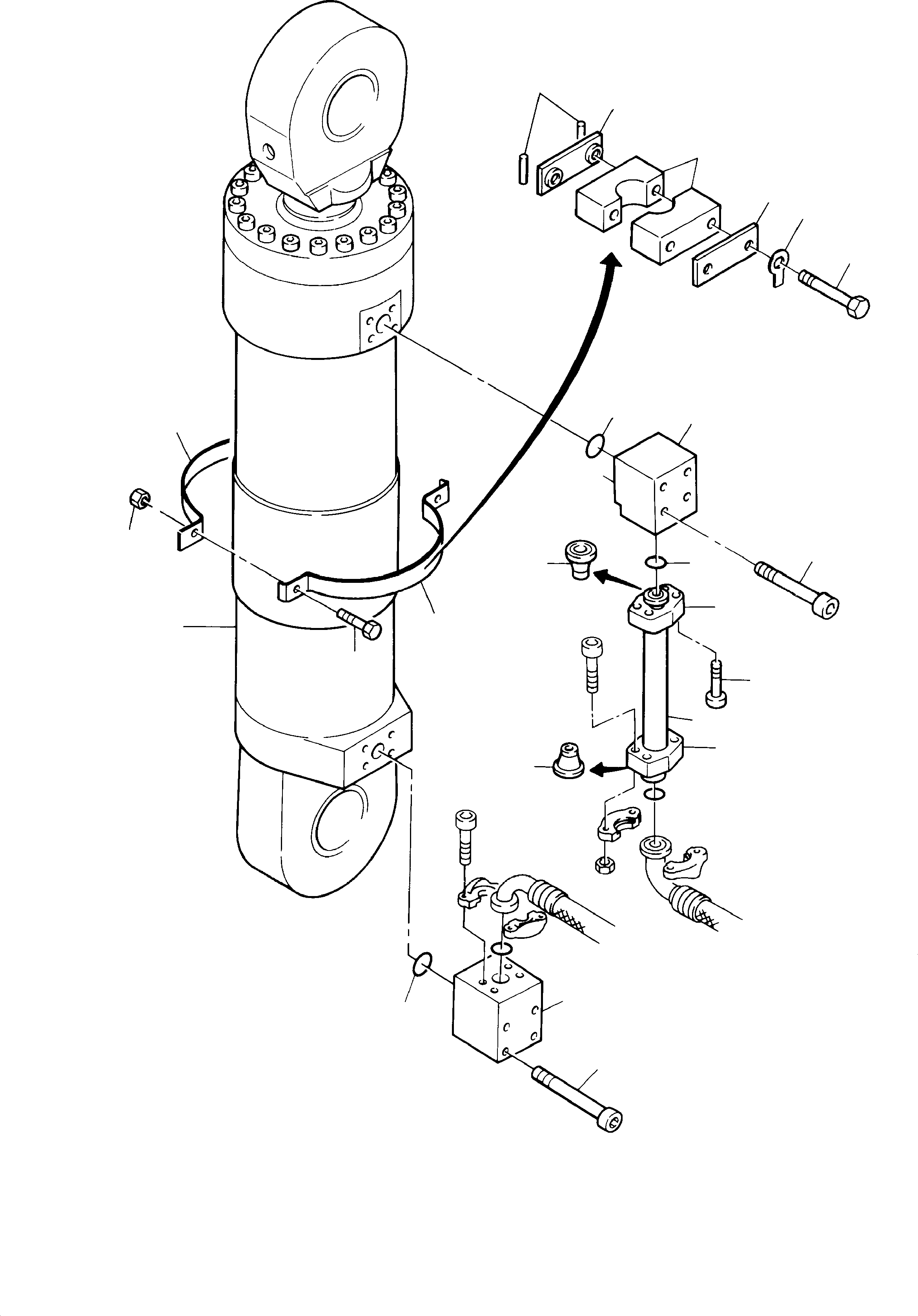 Piping, assy. fig nos: 04-26 630 331 40 KOMATSU