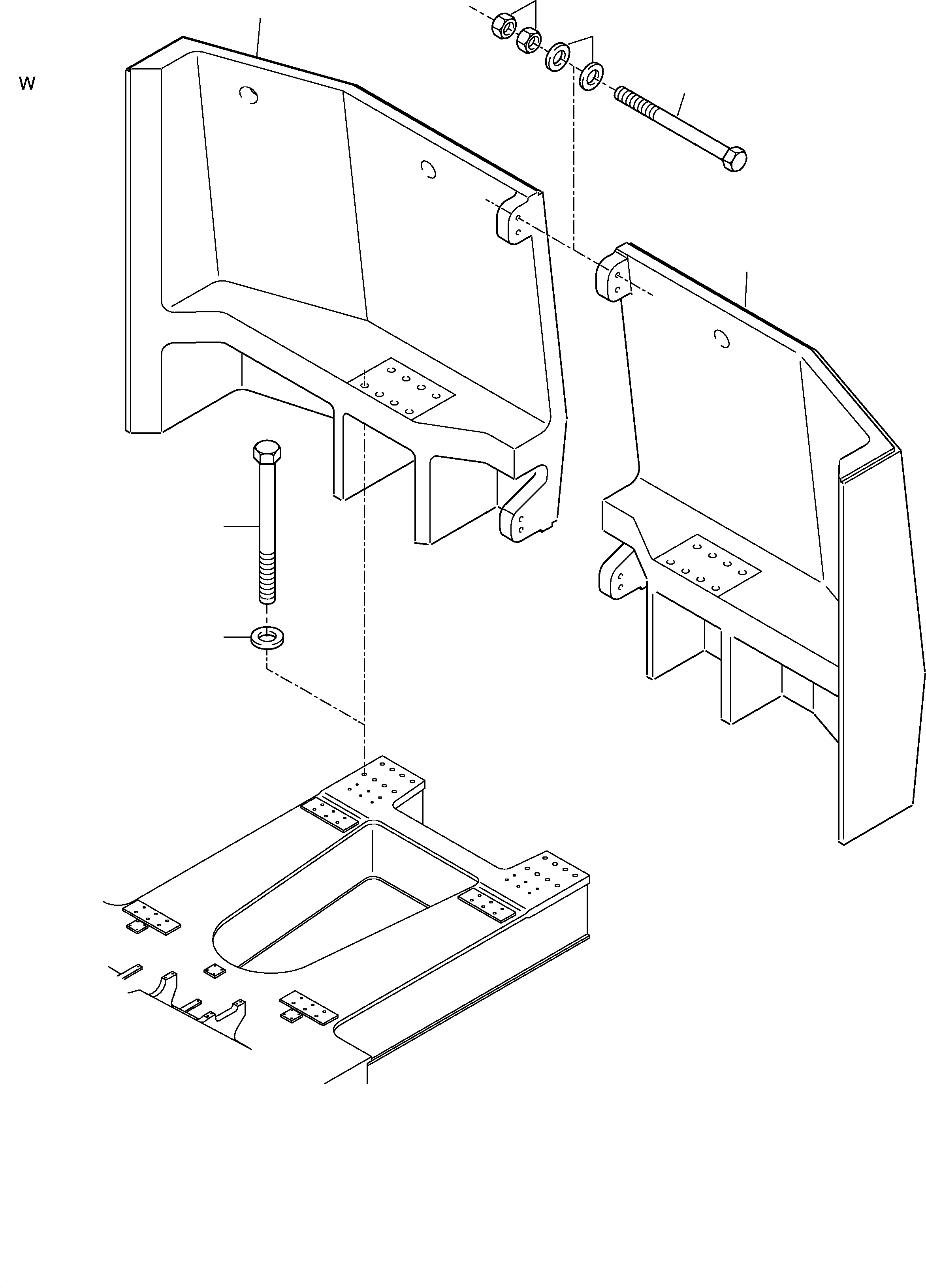 Counterweight 675 622 40 KOMATSU