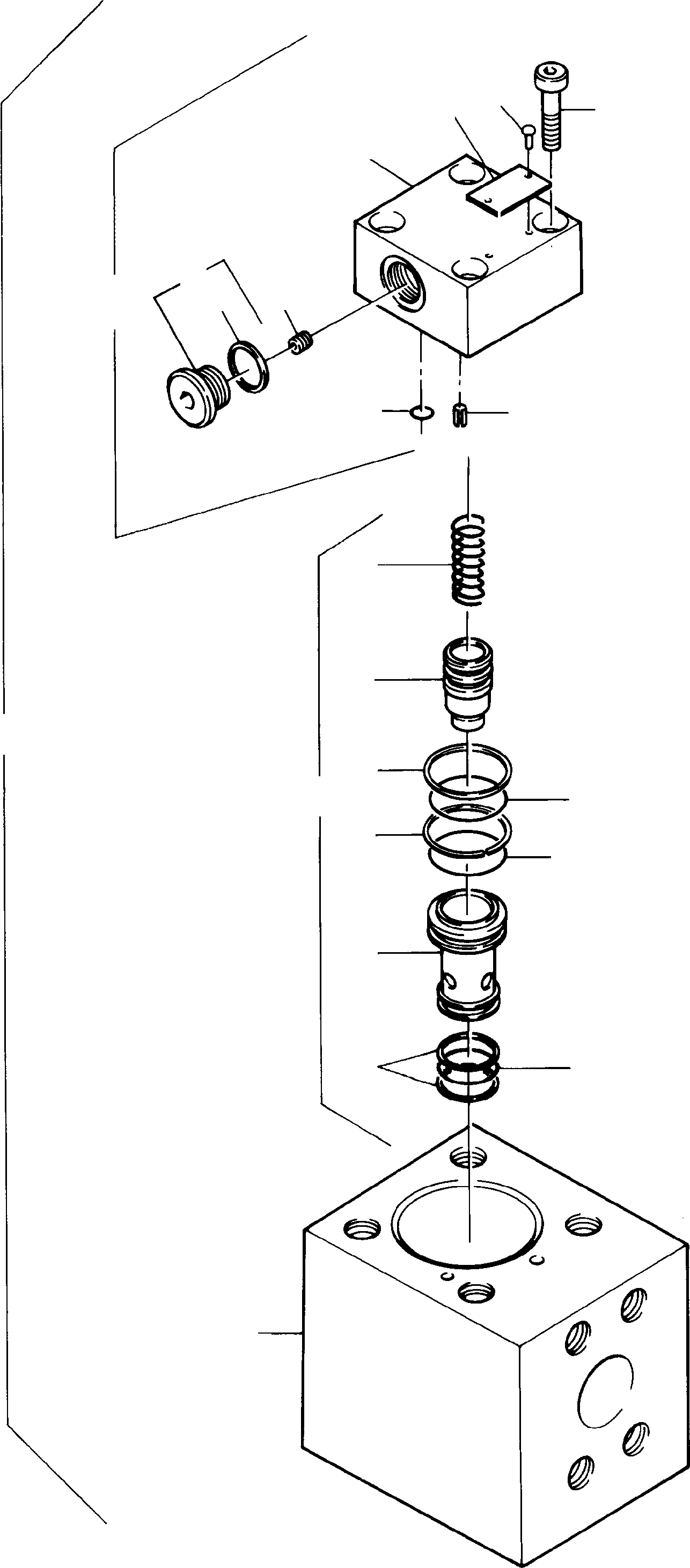 Клапанный блок 449 170 40 KOMATSU