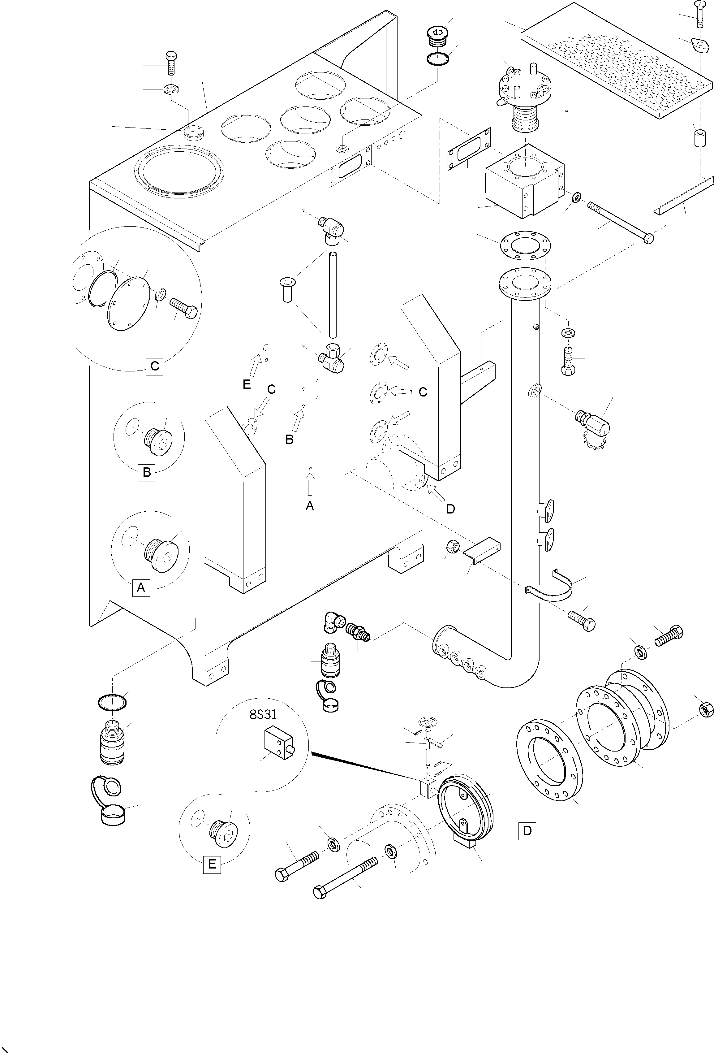 Фиксатор 909 075 40 KOMATSU
