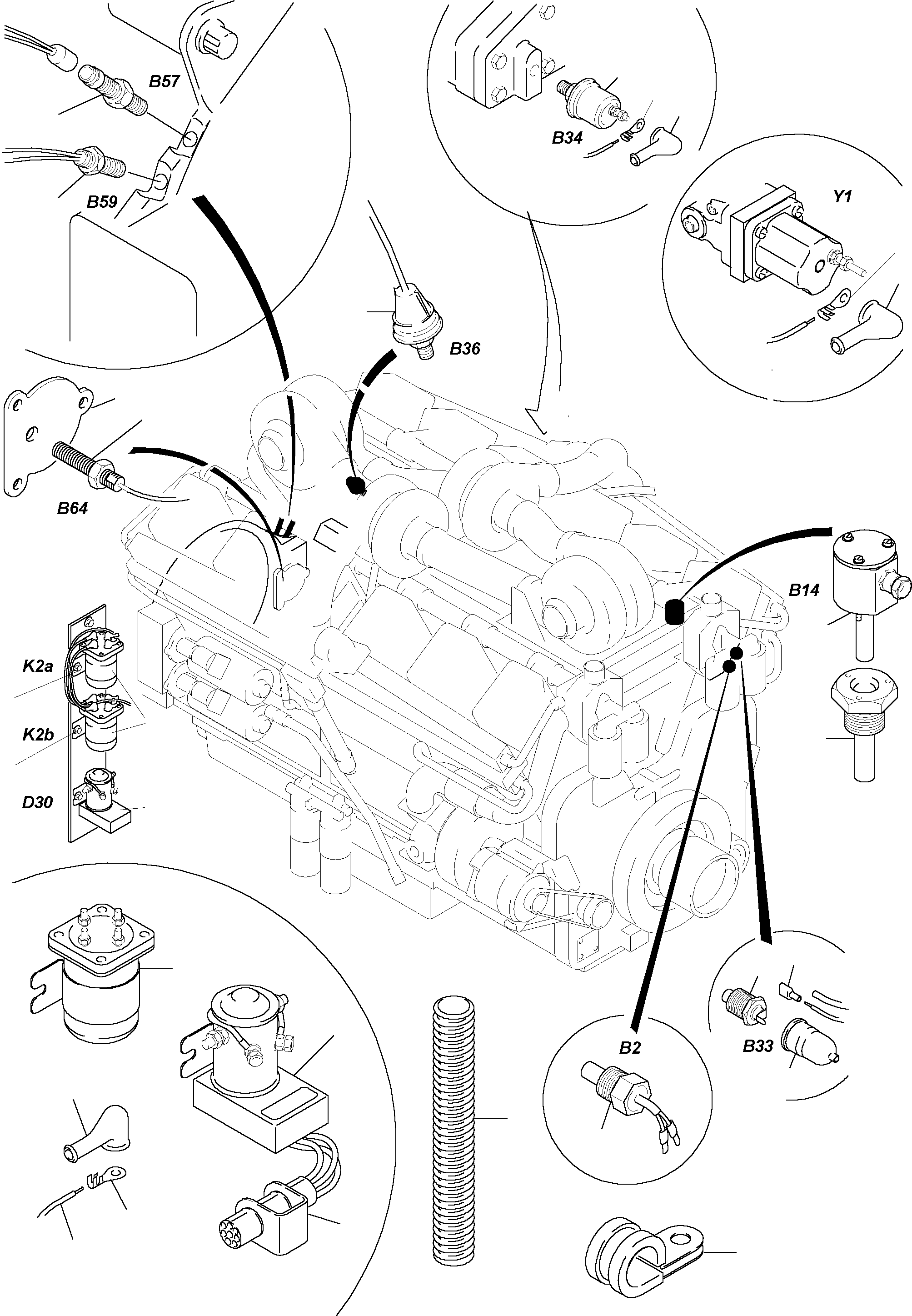 Фиксатор 766 502 73 KOMATSU