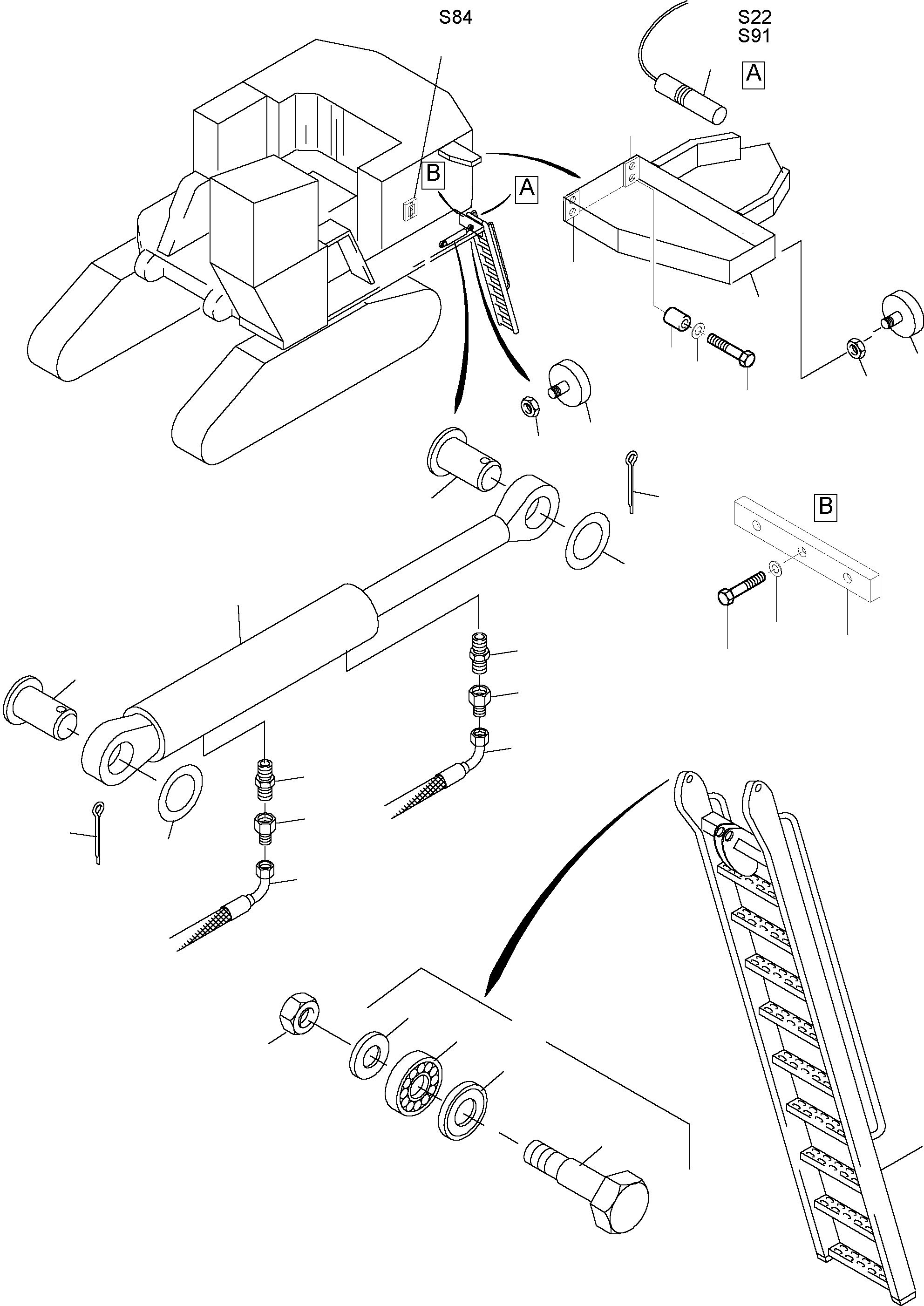 Silent strip 912 221 40 KOMATSU