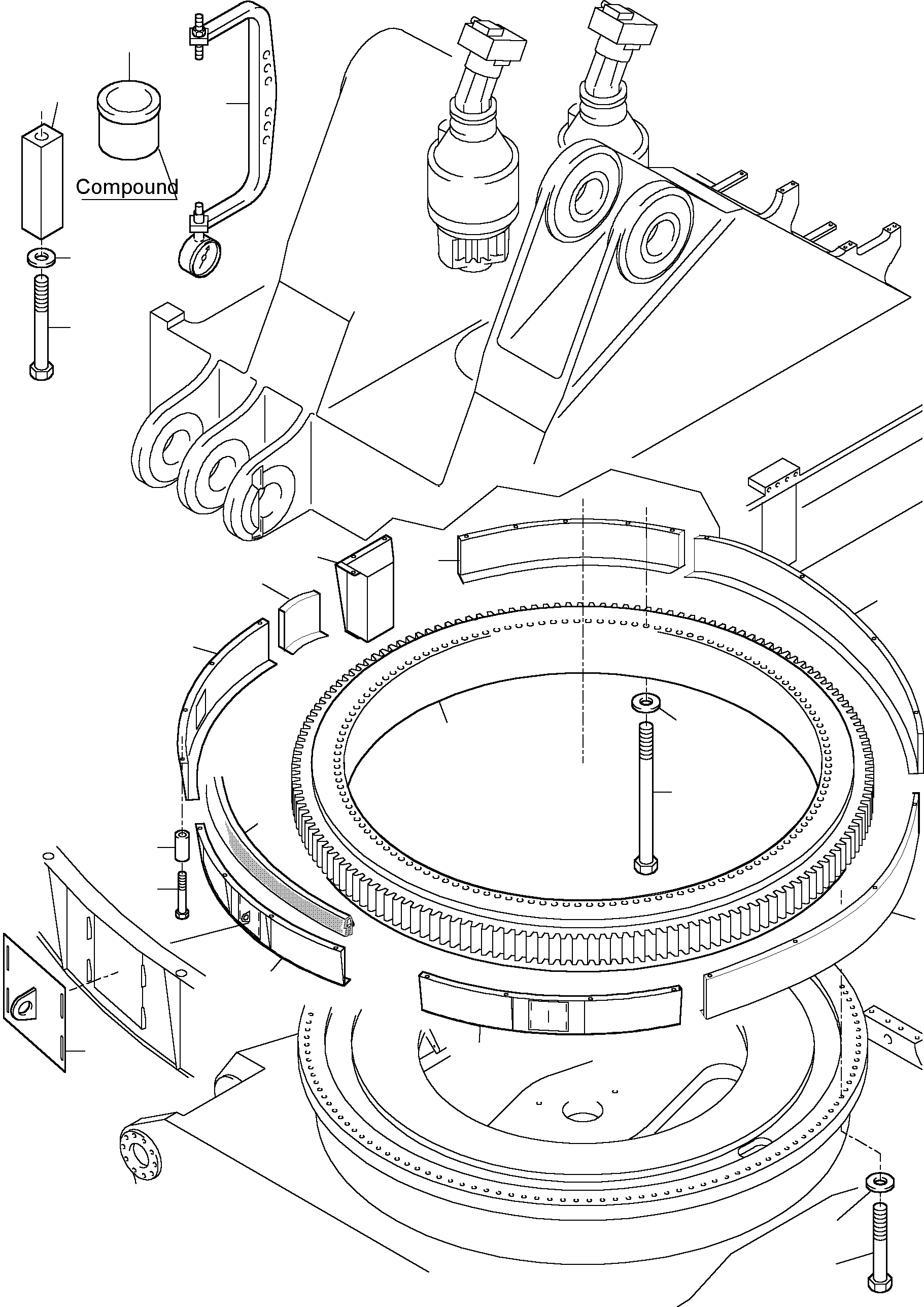 Sheet metal 914 554 40 KOMATSU