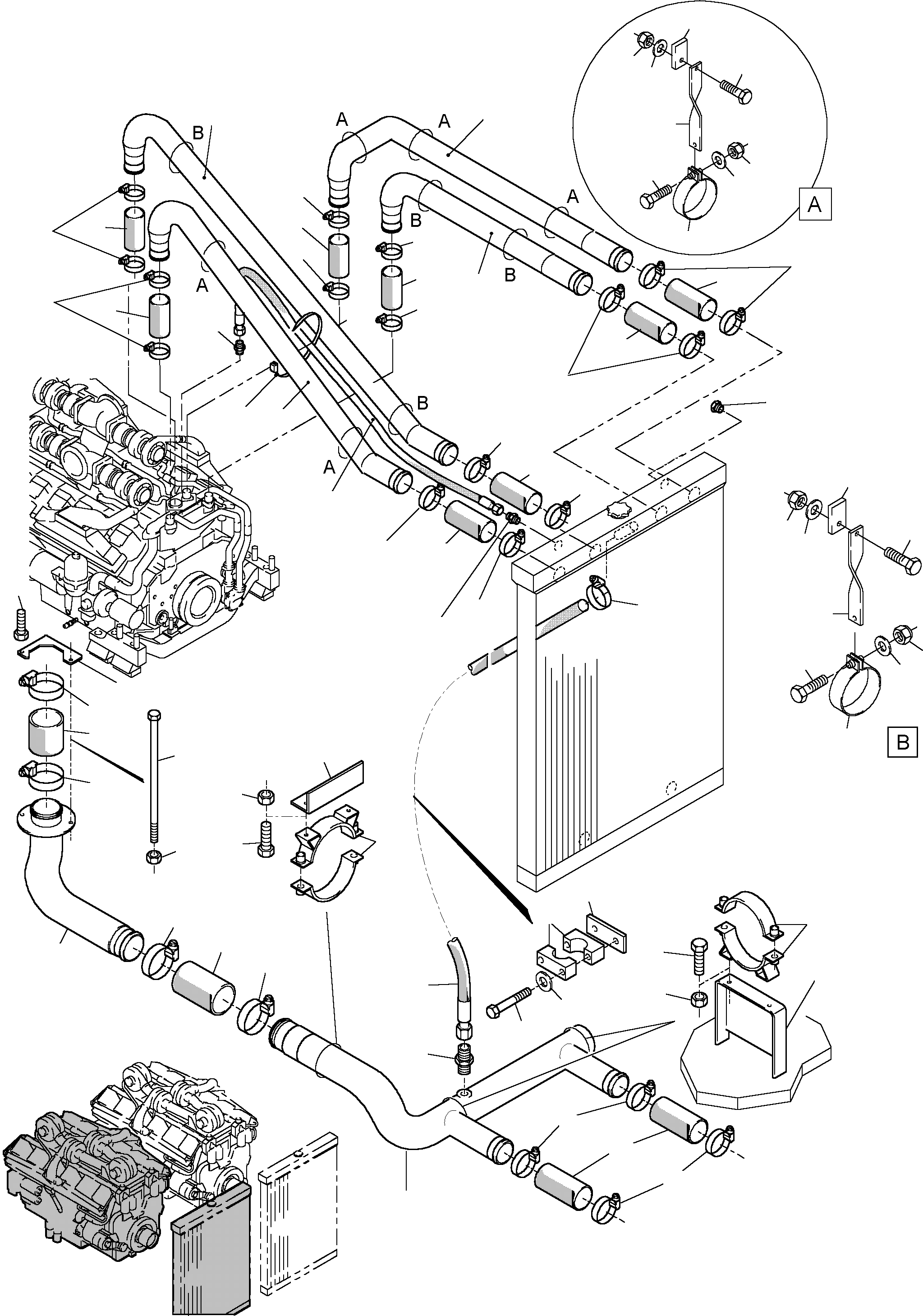 Хомут 005 880 98 KOMATSU
