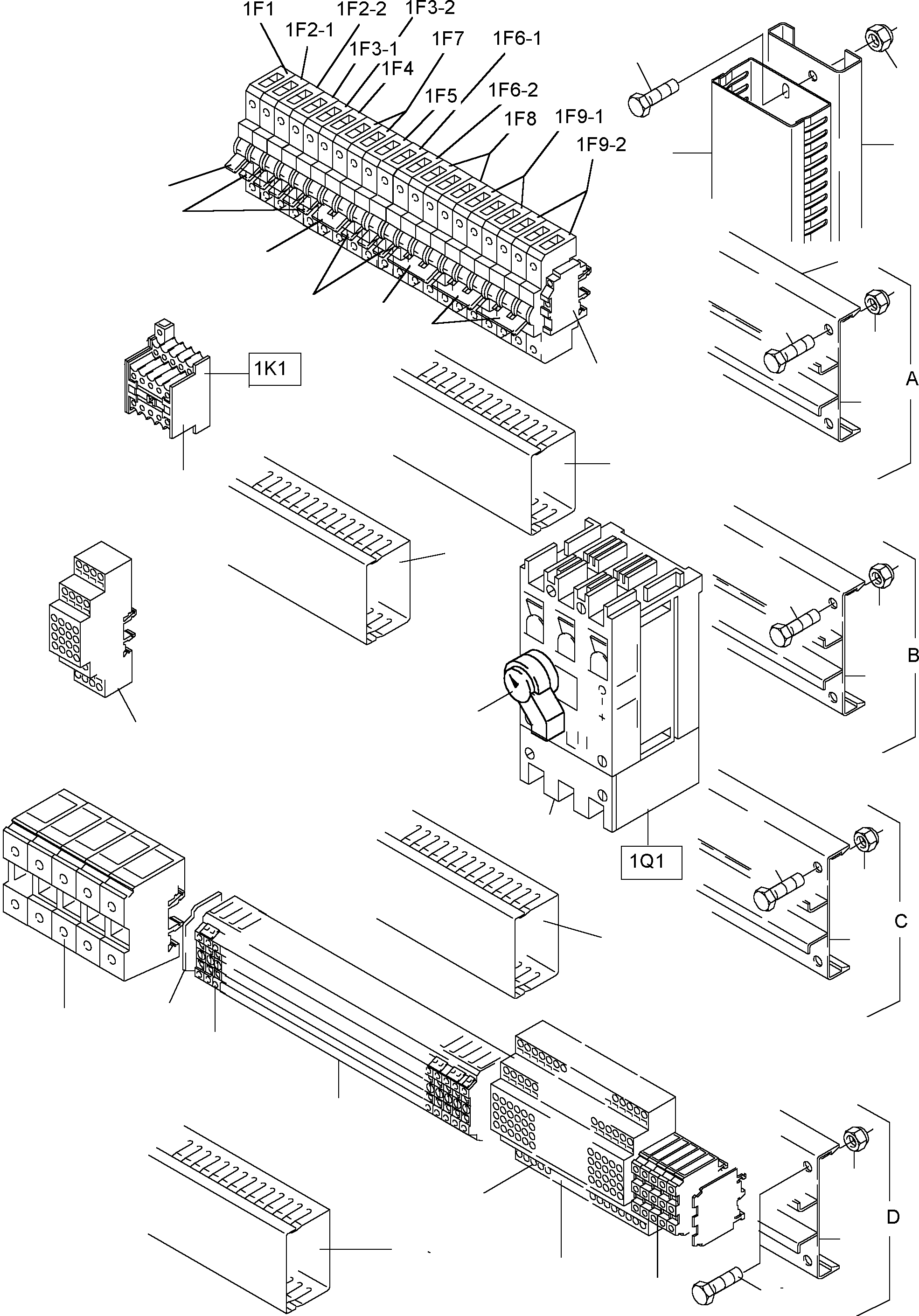 Breaker 32 A 654 863 40 KOMATSU