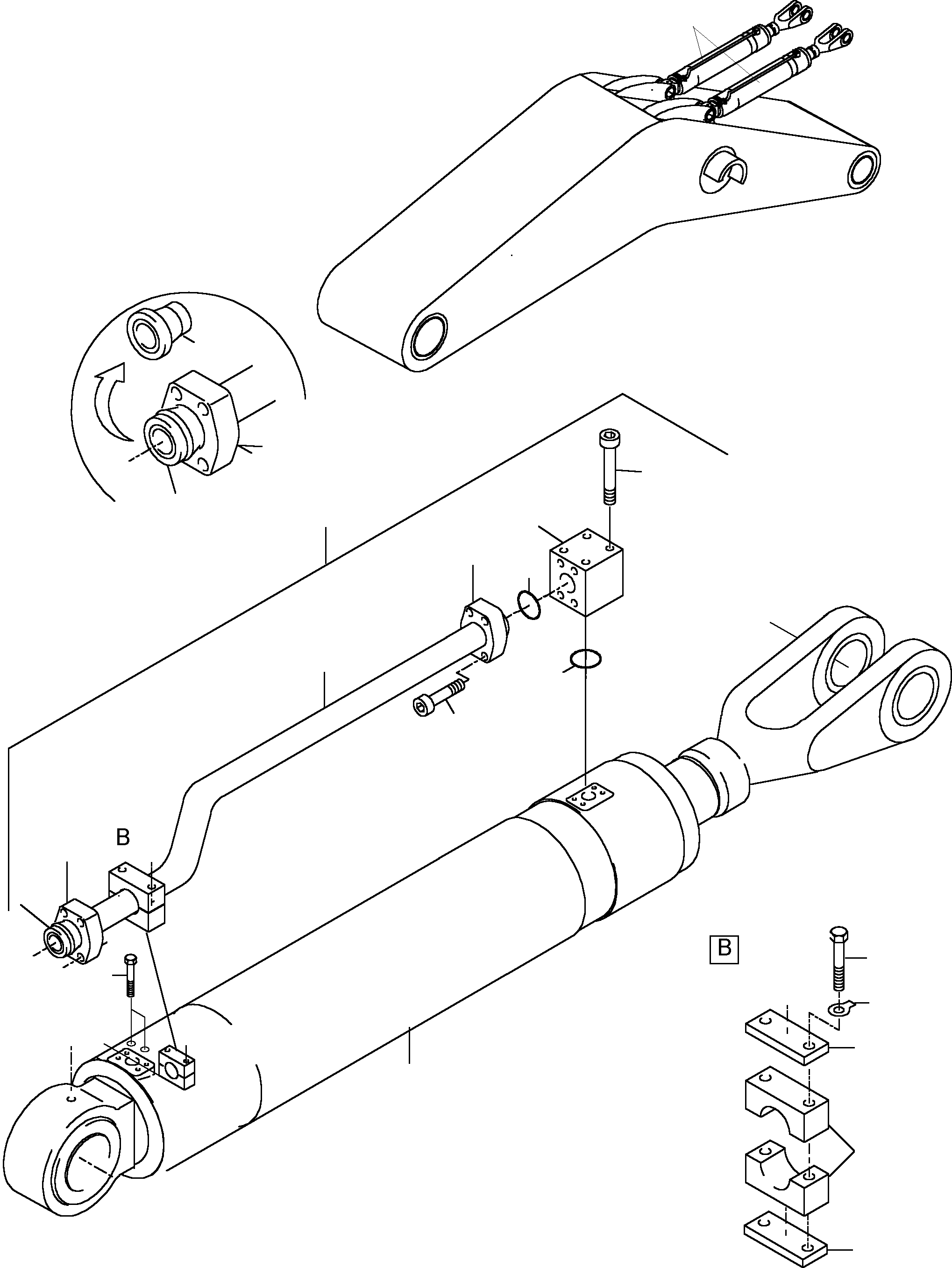 Pipe assy.Ø 65 792 440 73 KOMATSU