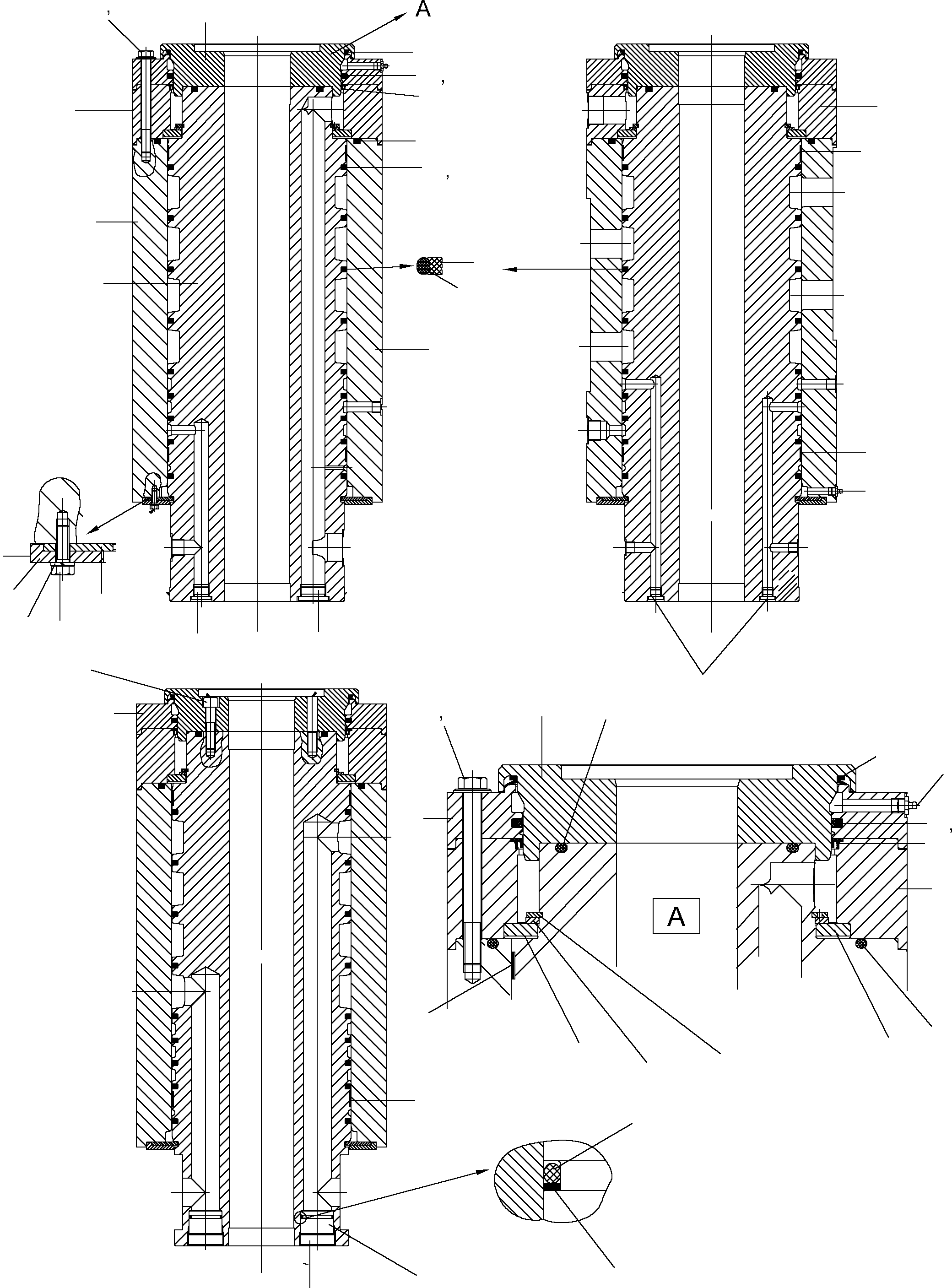 Rotary joint, assy. 911 333 40 KOMATSU