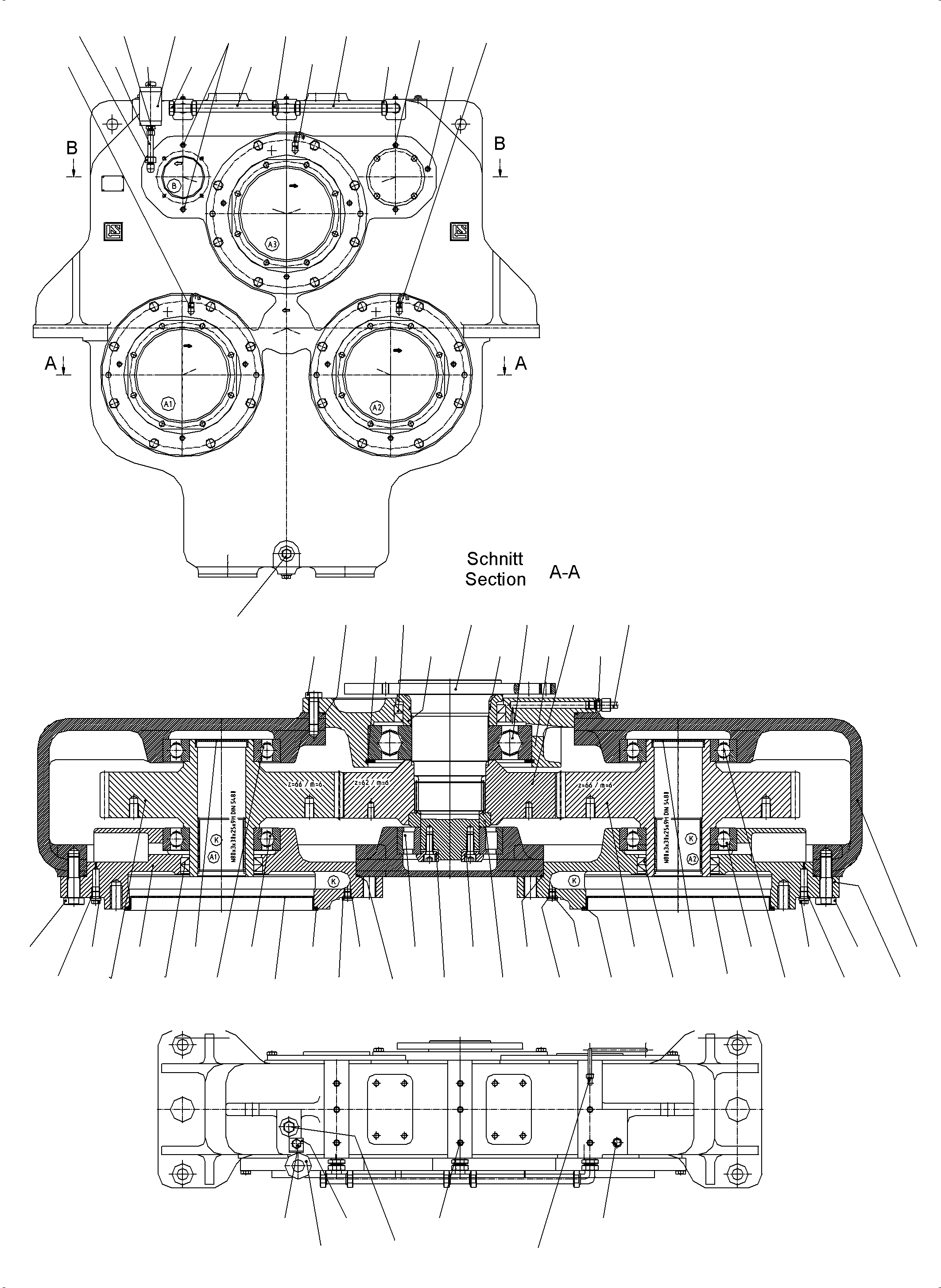 Seal kit consist. of pos. 33,35,36,37,38,39,40,41,42,43,44,58,59,60,61,68,100,124 799 355 73 KOMATSU