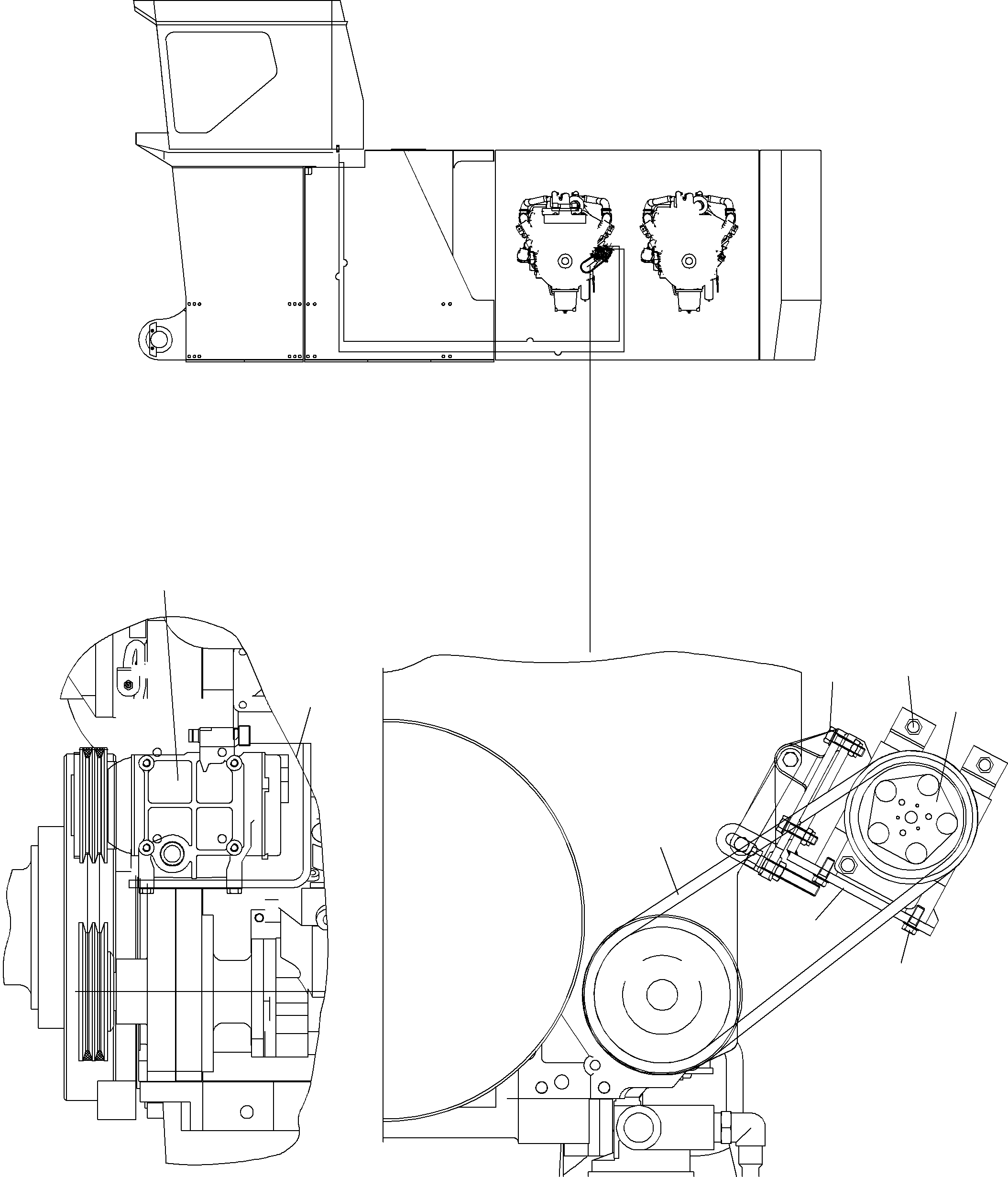 Консоль 916 767 40 KOMATSU