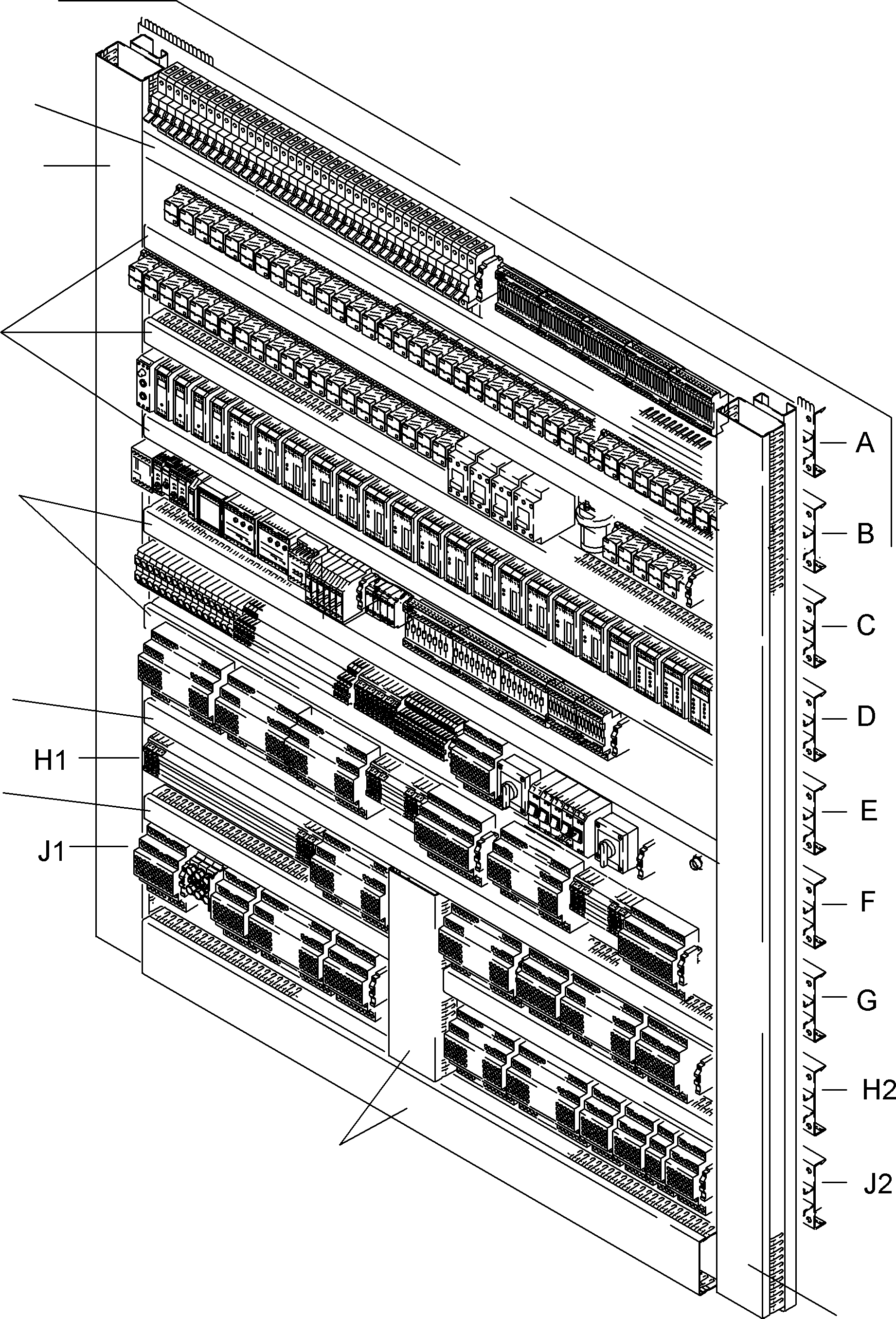 Switch framing 923 531 40 KOMATSU