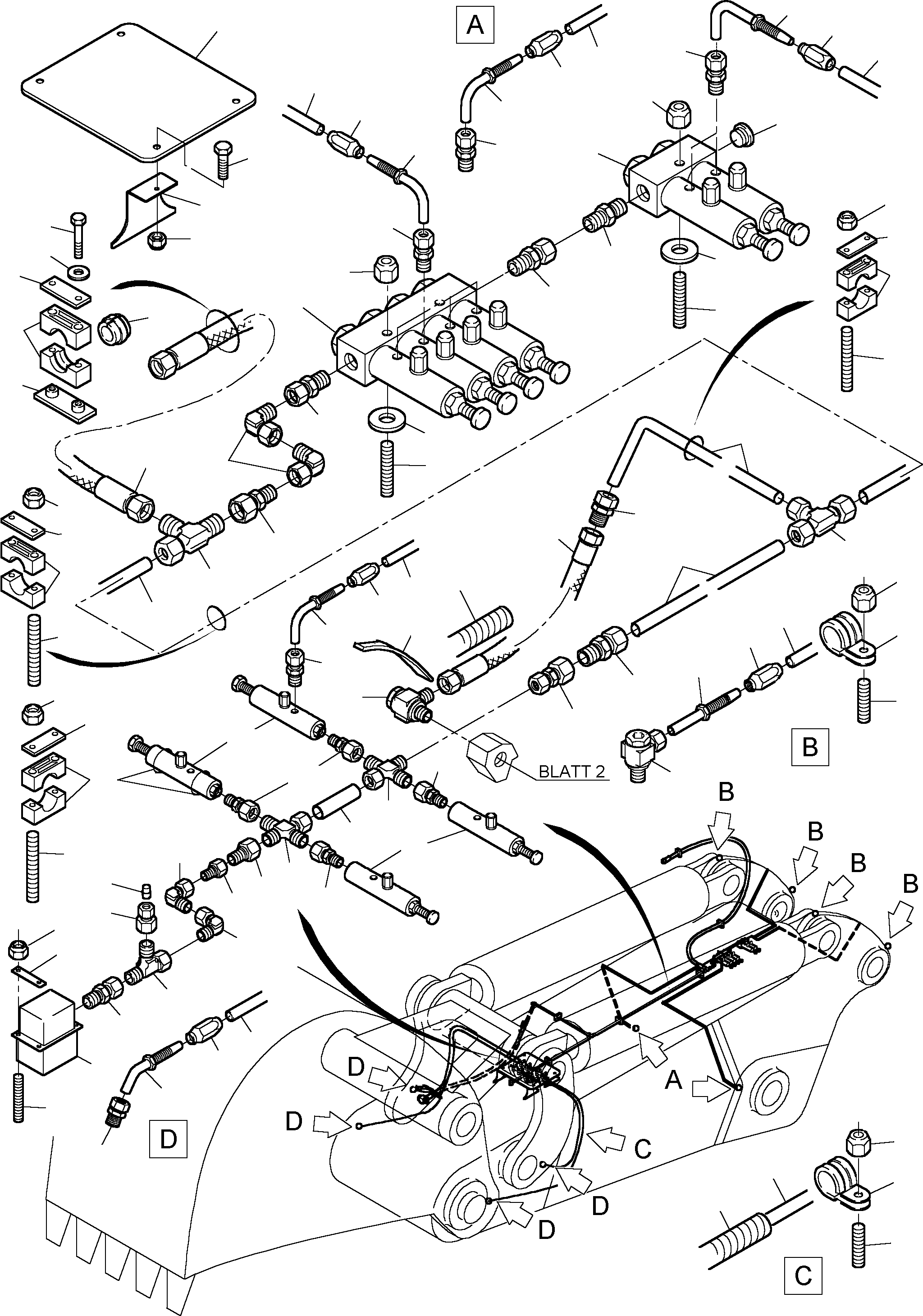 Square 342 871 40 KOMATSU