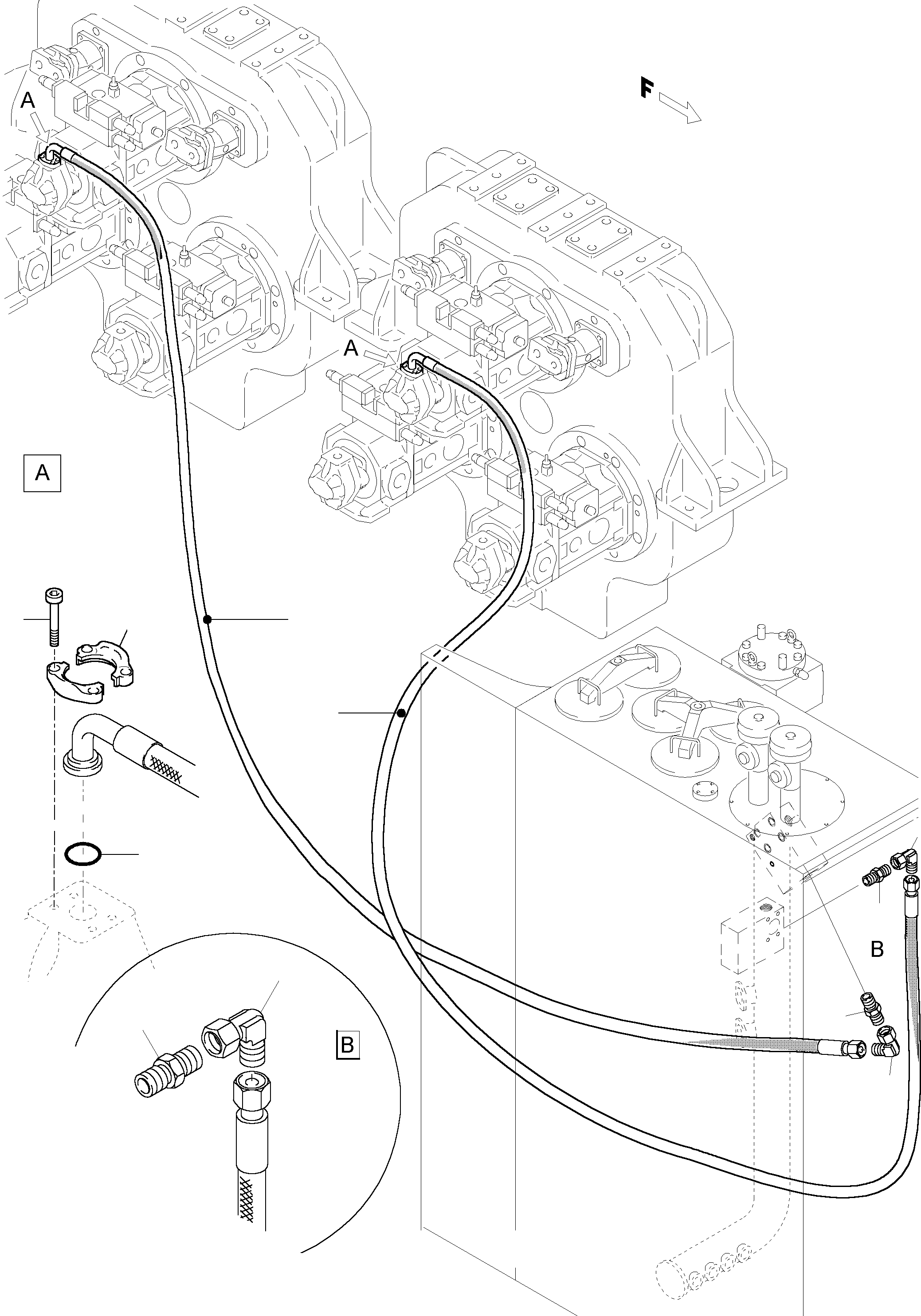 Полуфланец 006 633 80 KOMATSU