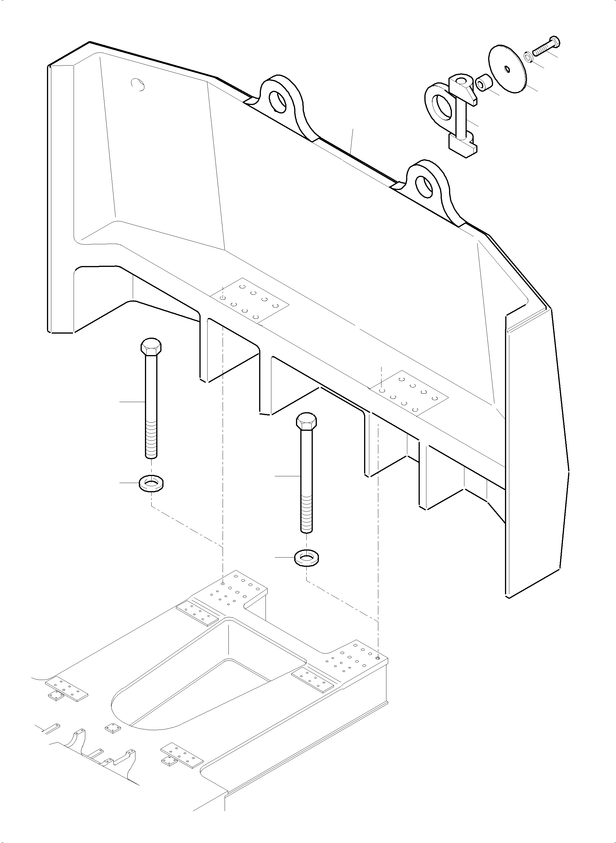 Counterweight 928 785 40 KOMATSU