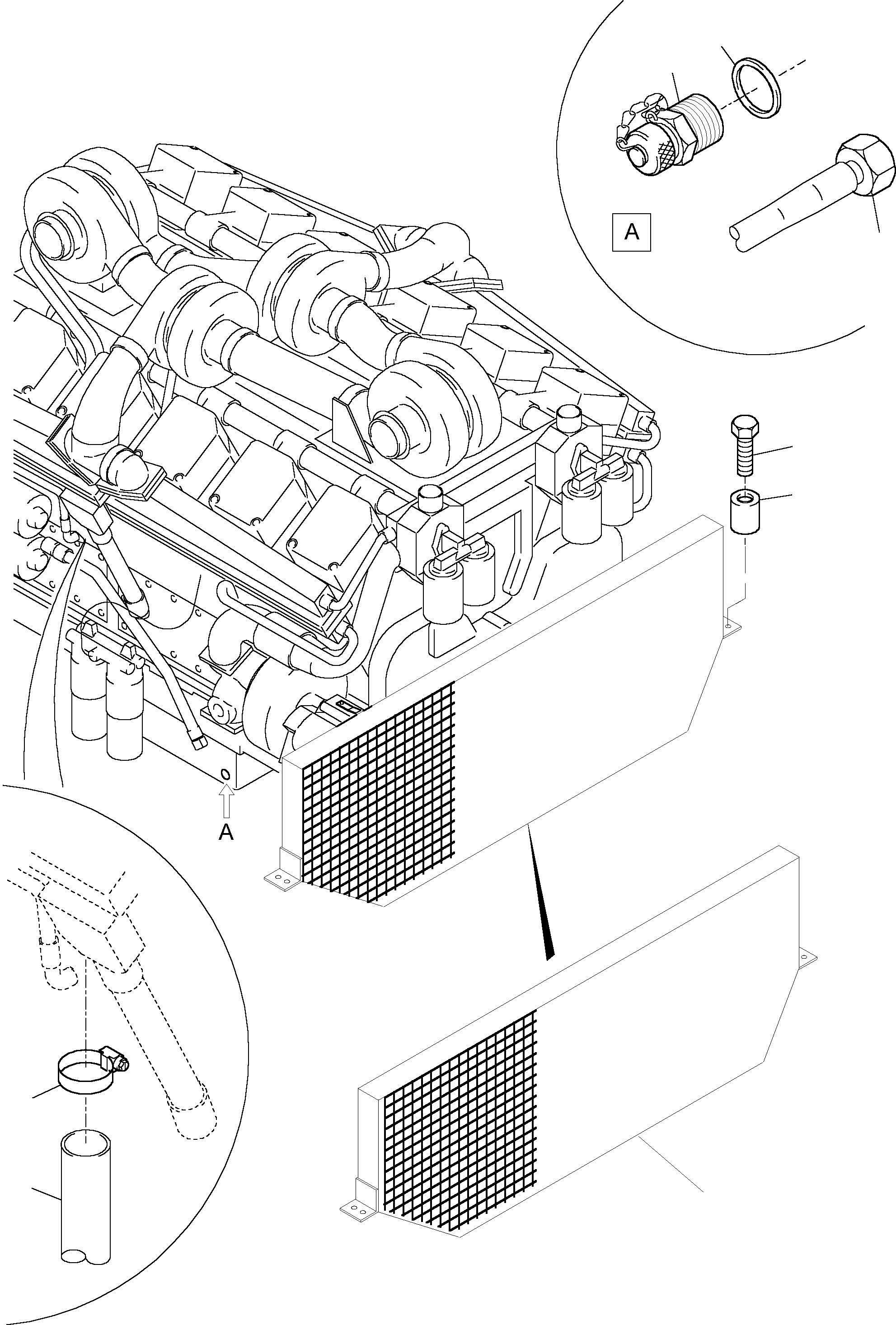 Крышка 937 819 40 KOMATSU