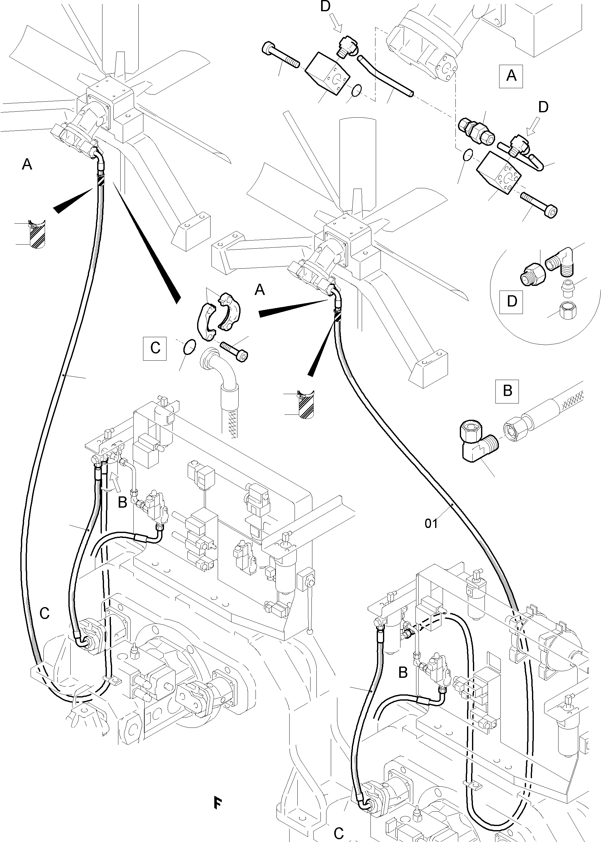 Хомут шланга 974 927 99 KOMATSU
