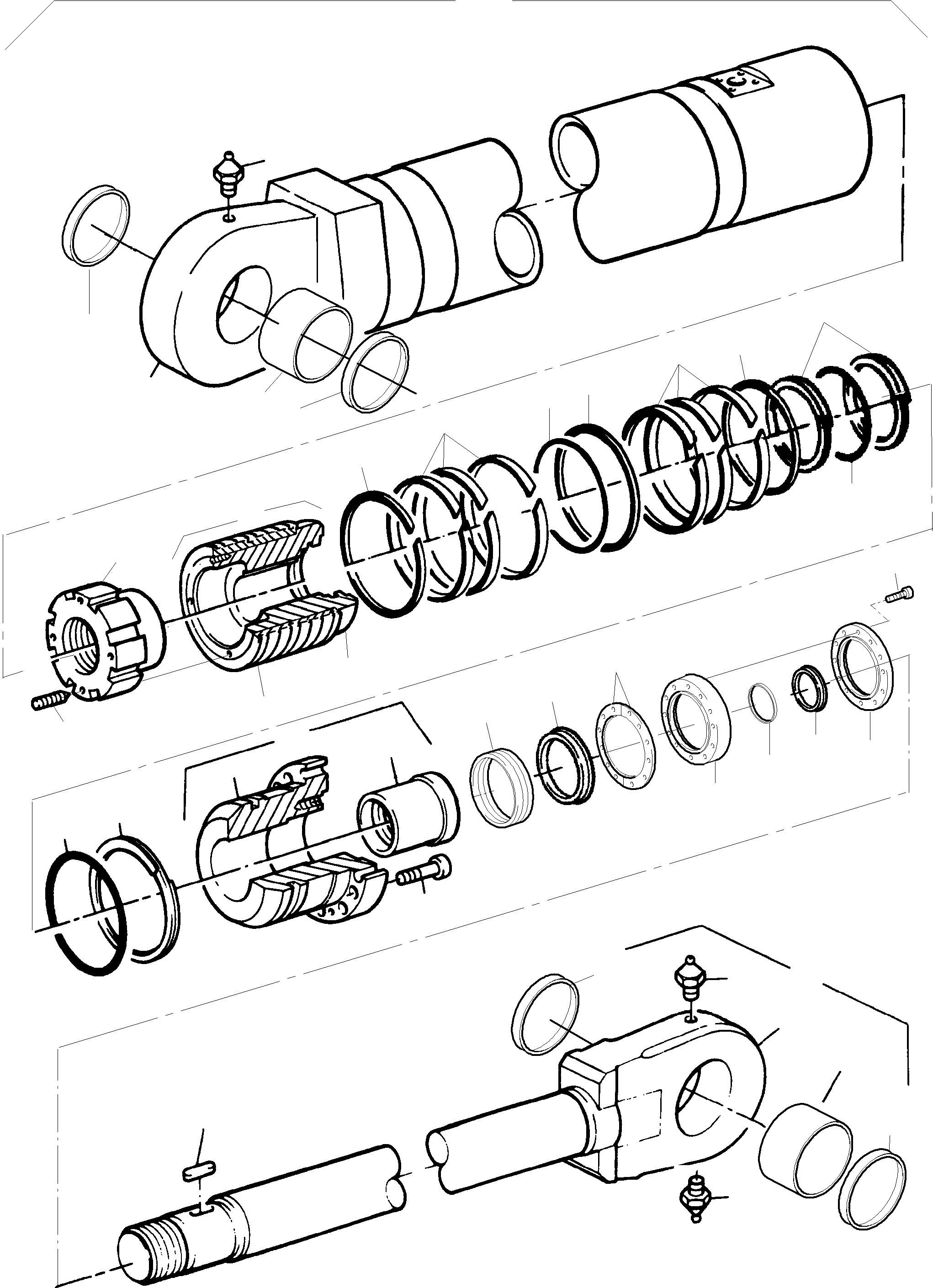 Резьбовой штифт 347 418 99 KOMATSU