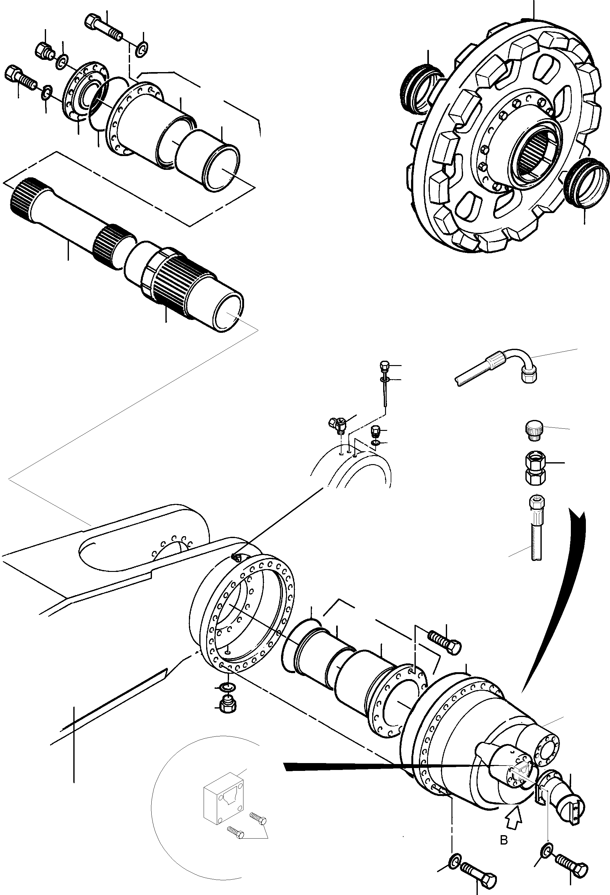 Oil dipstick 934 557 40 KOMATSU