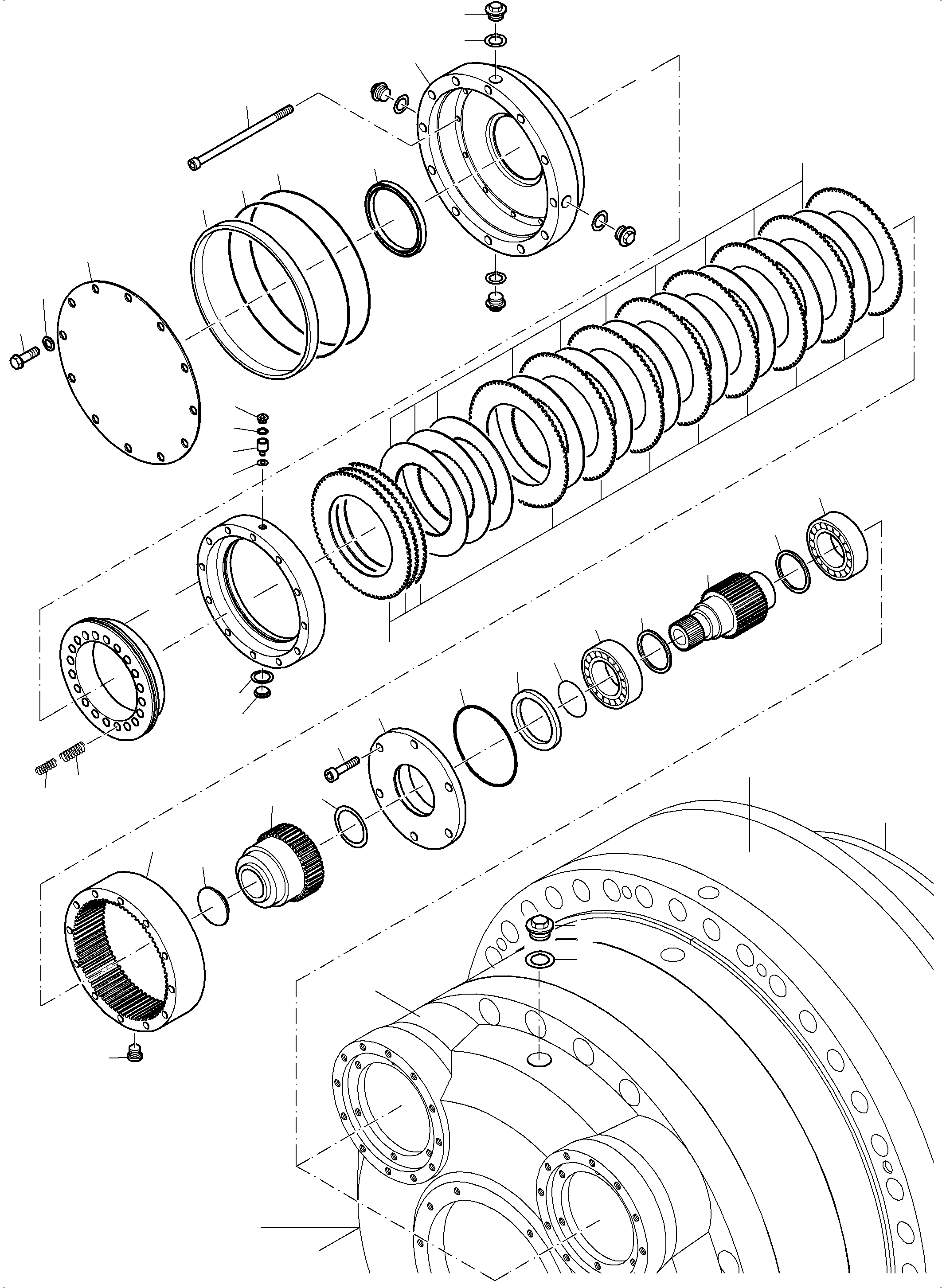 Grooved ball bearing 360 471 99 KOMATSU