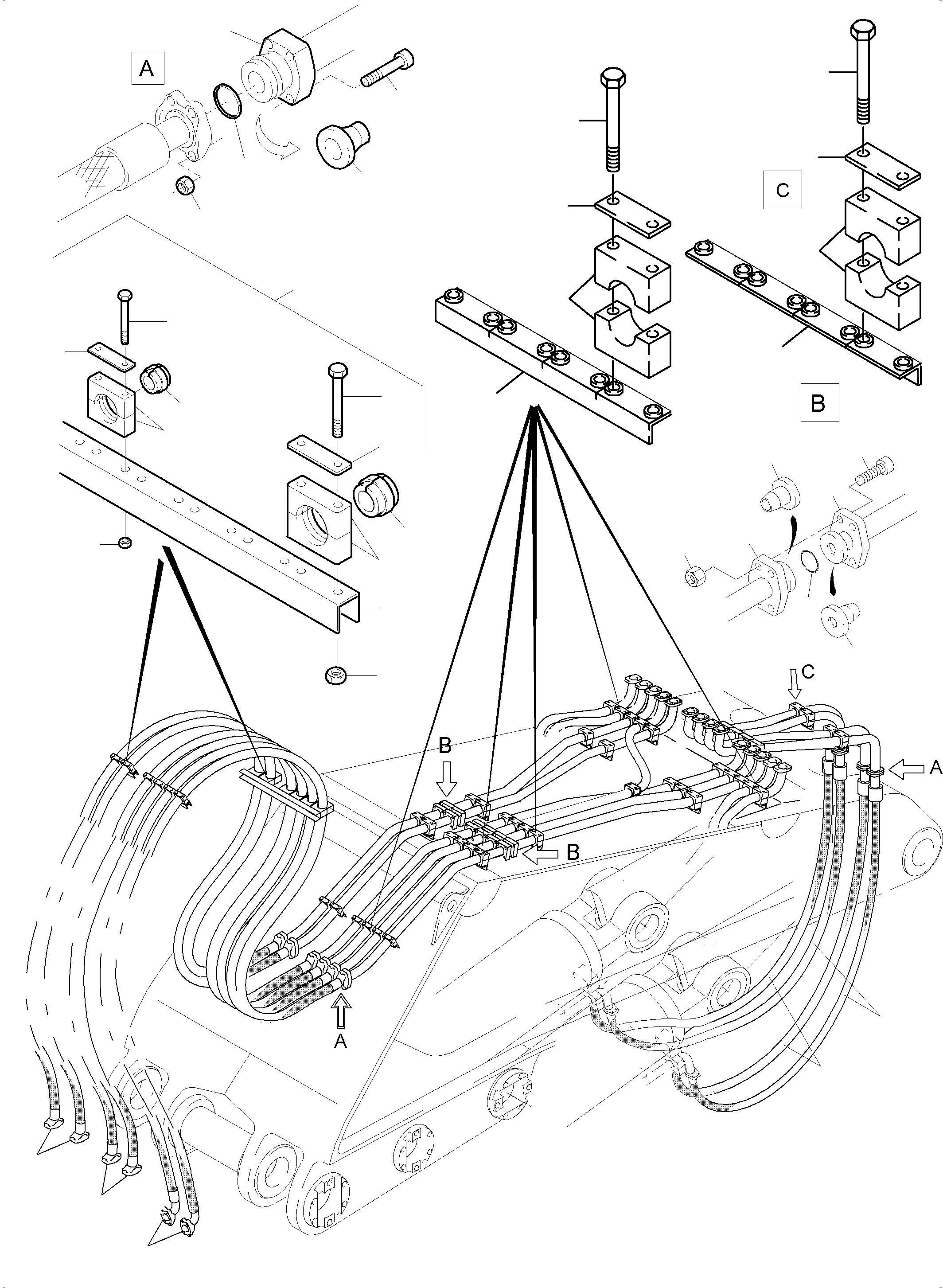 Guard plate 943 153 40 KOMATSU