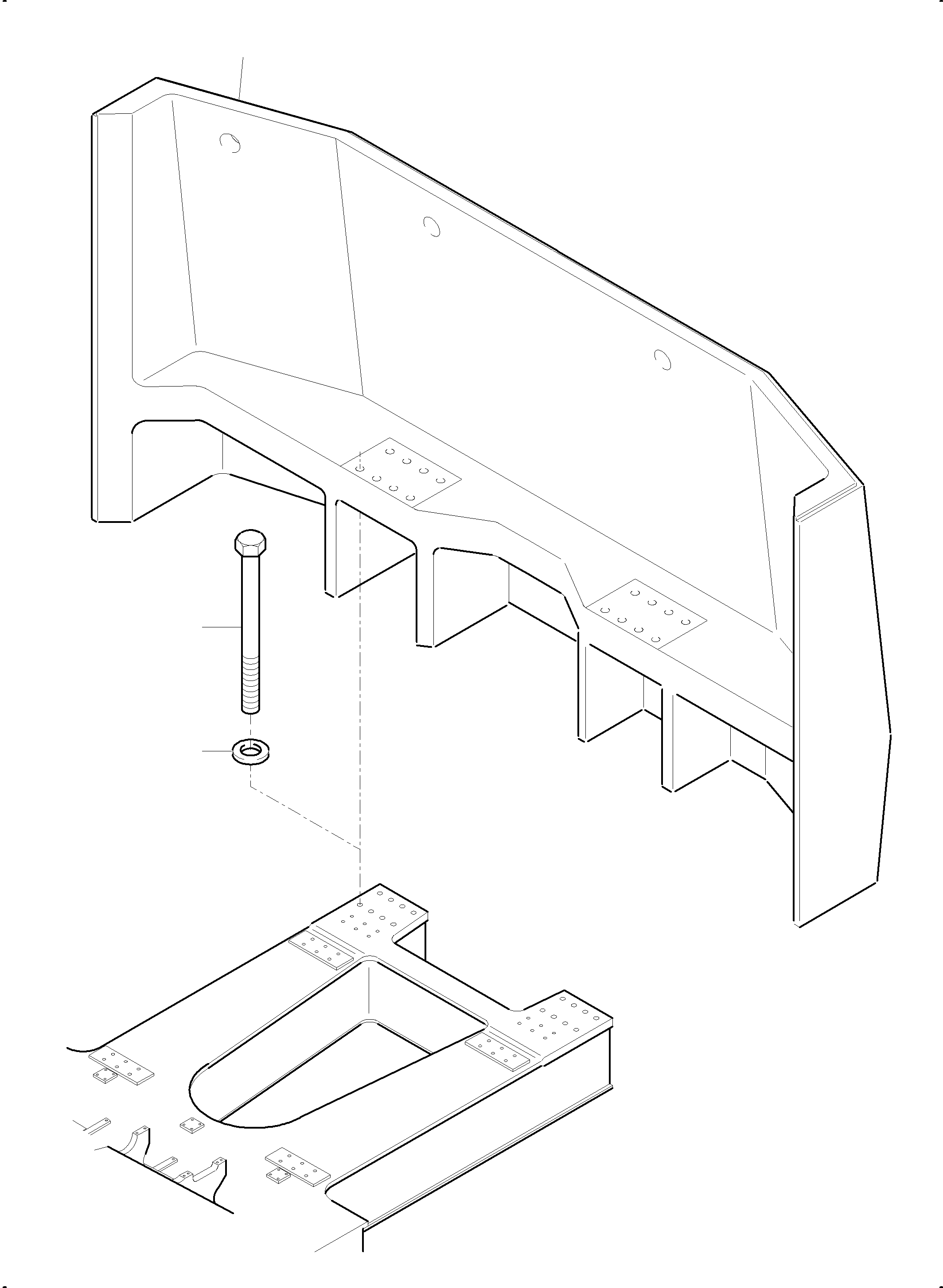 Counterweight 928 798 40 KOMATSU
